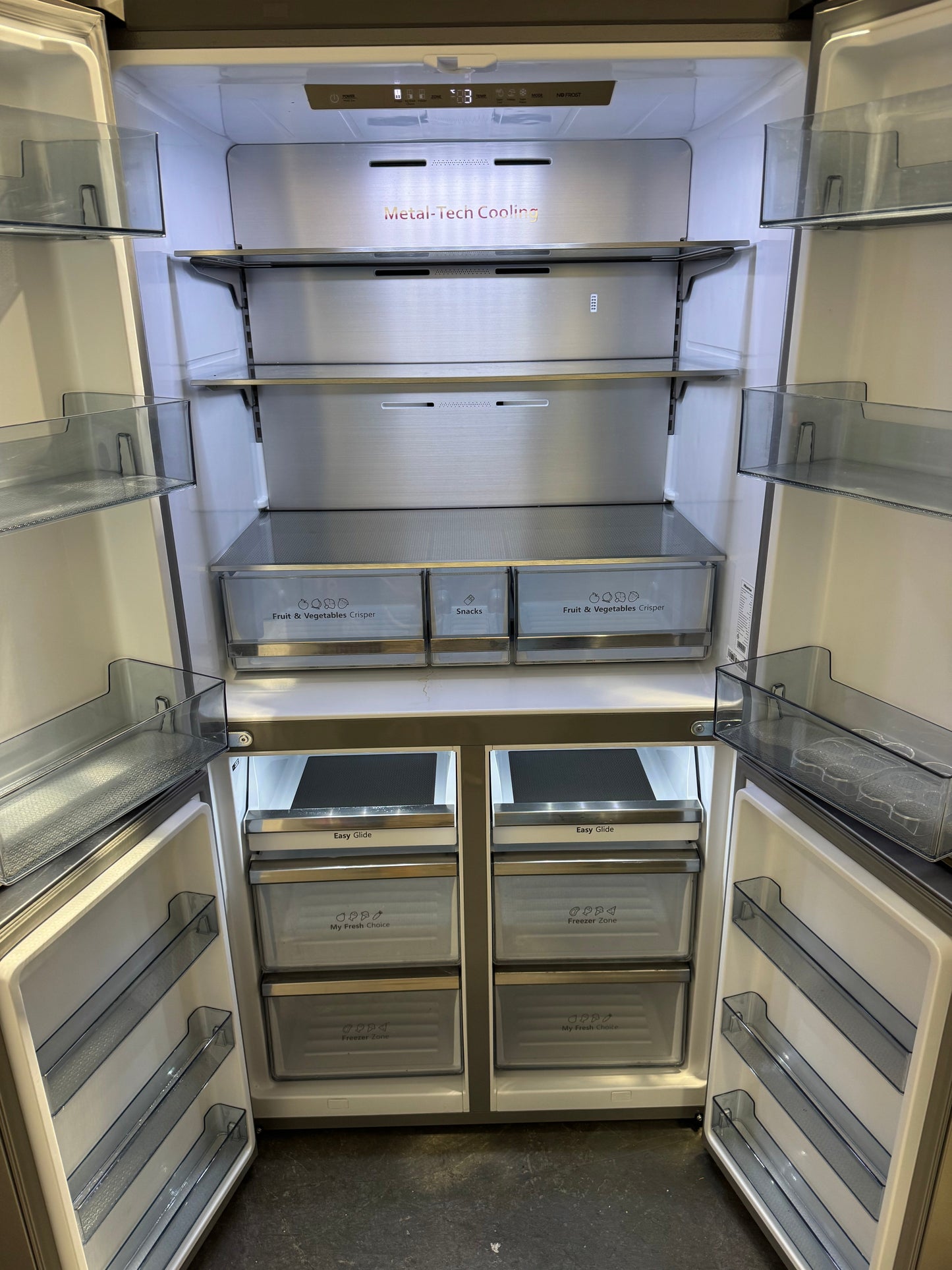 Refurbished Hisense 609 litres fridge freezer | PERTH