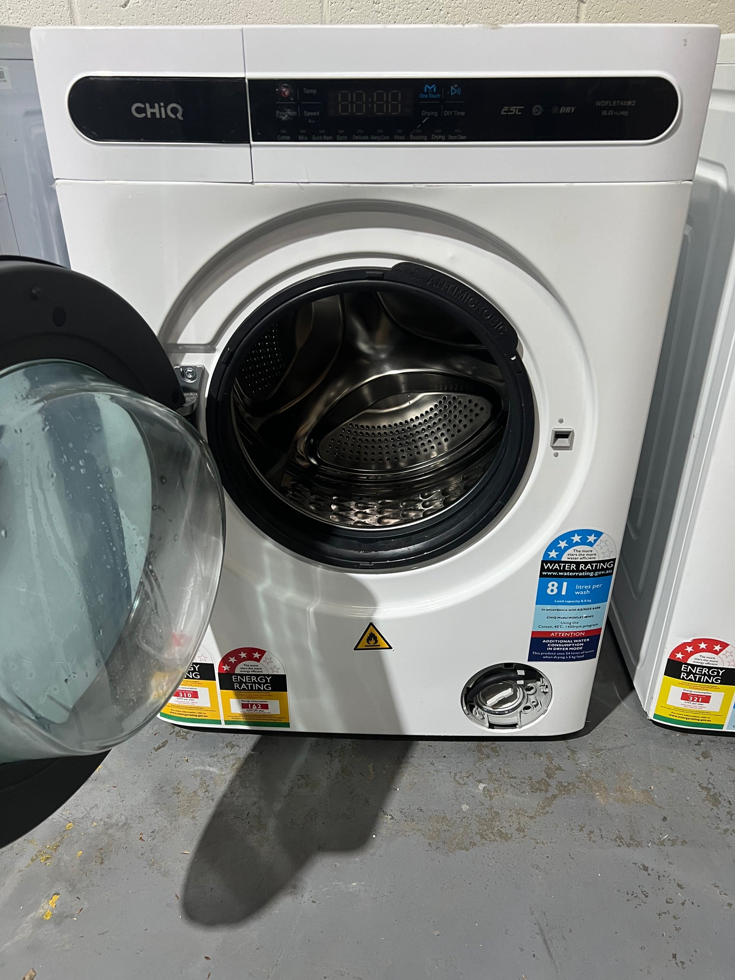 CHIQ 8kgs Washing Machine | ADELAIDE