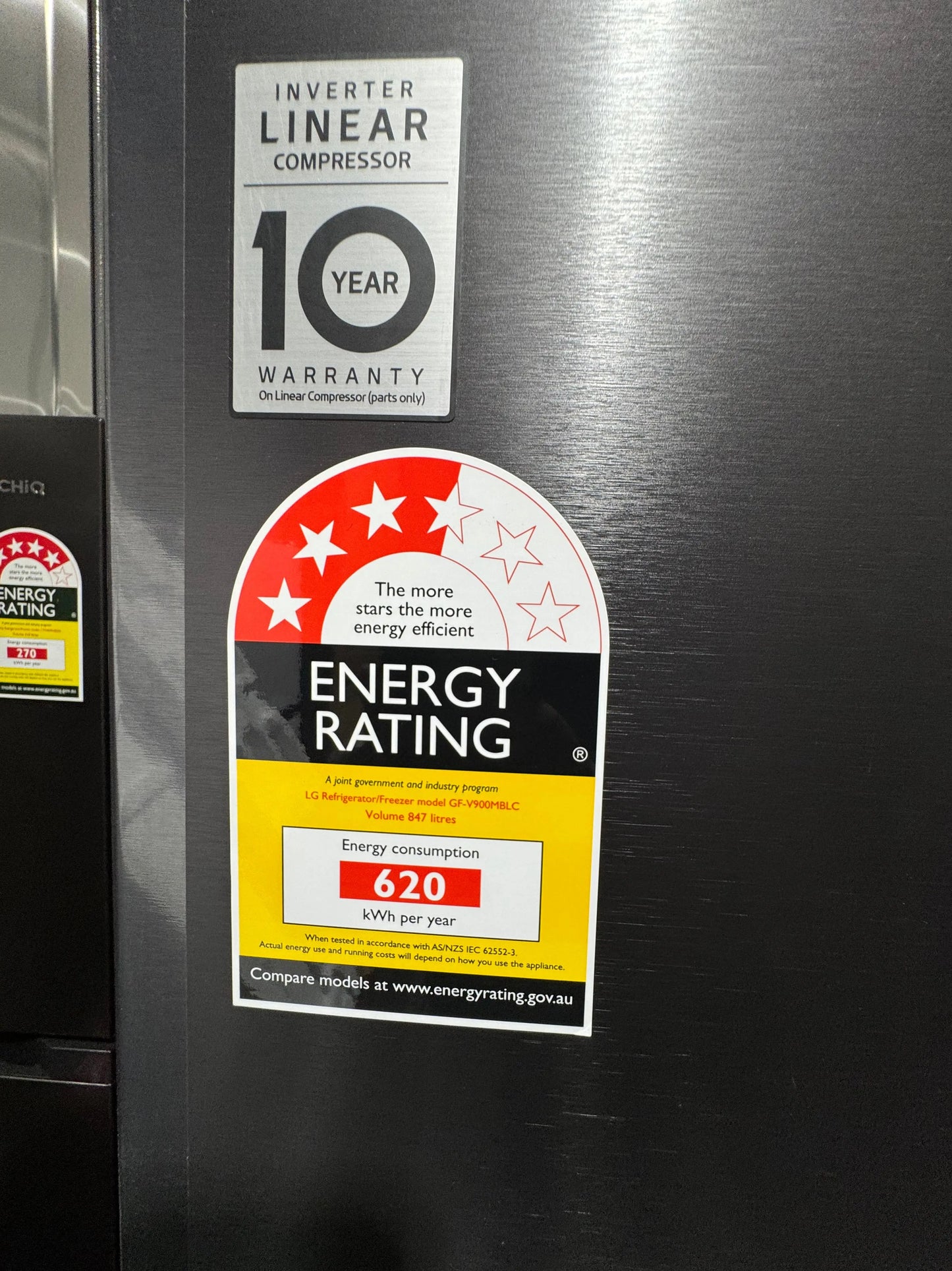 Carton damage LG 847 litres instaview fridge freezer | PERTH