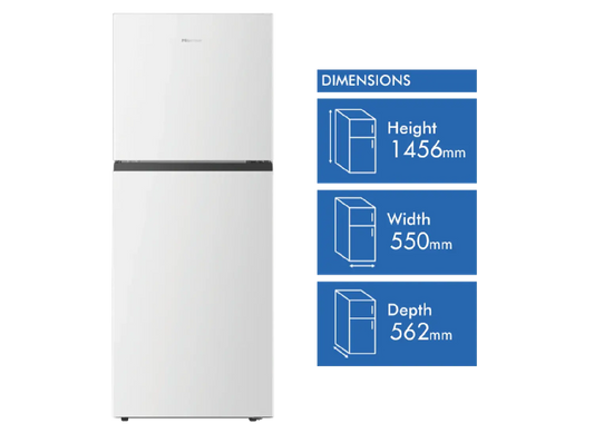Factory Second – Hisense 205 L Top‑Mount Fridge Freezer | ADELAIDE