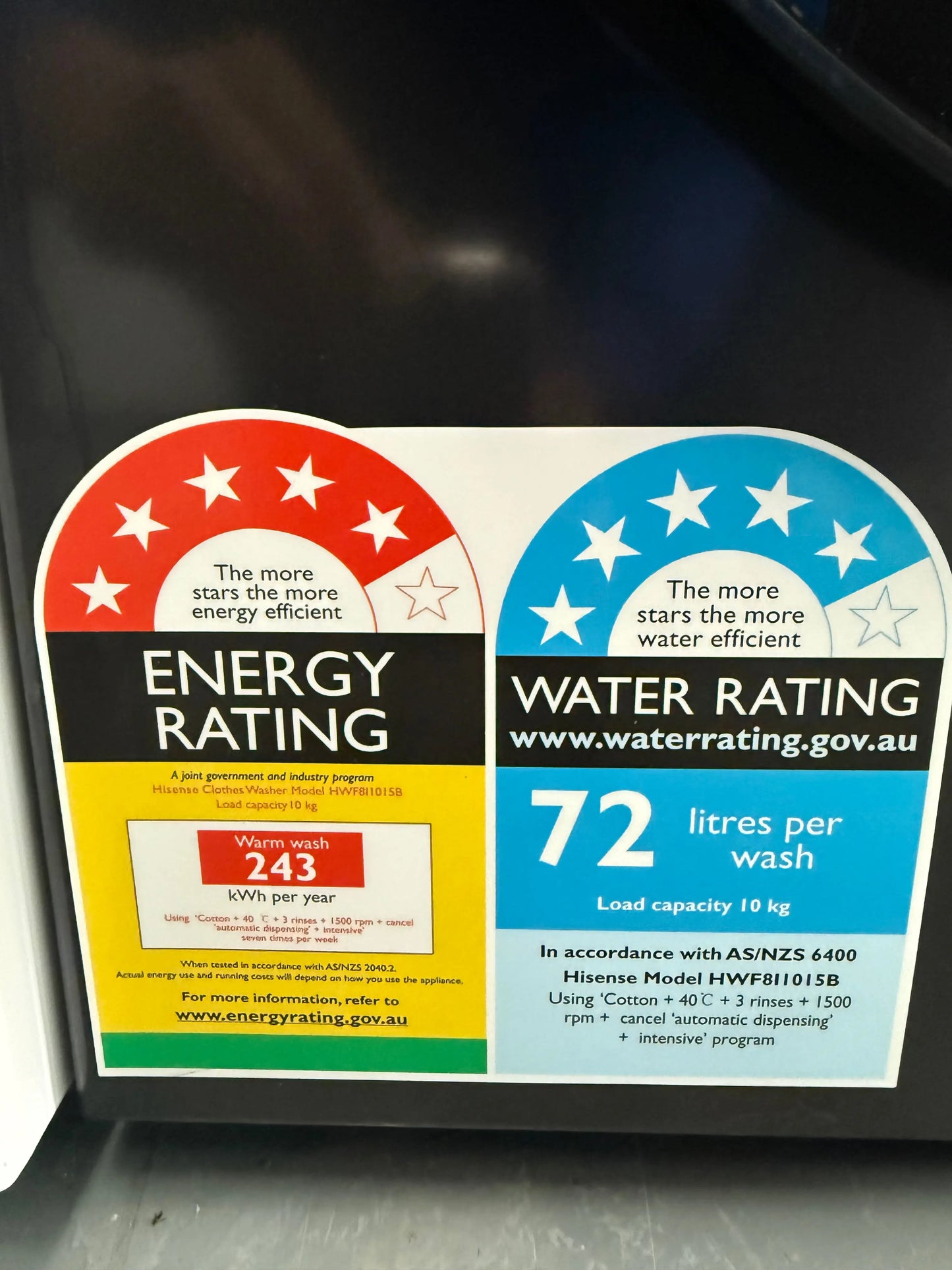 Hisense 10kg Front Load Washer – Near to New Condition | HWF8I1015B | MELBOURNE