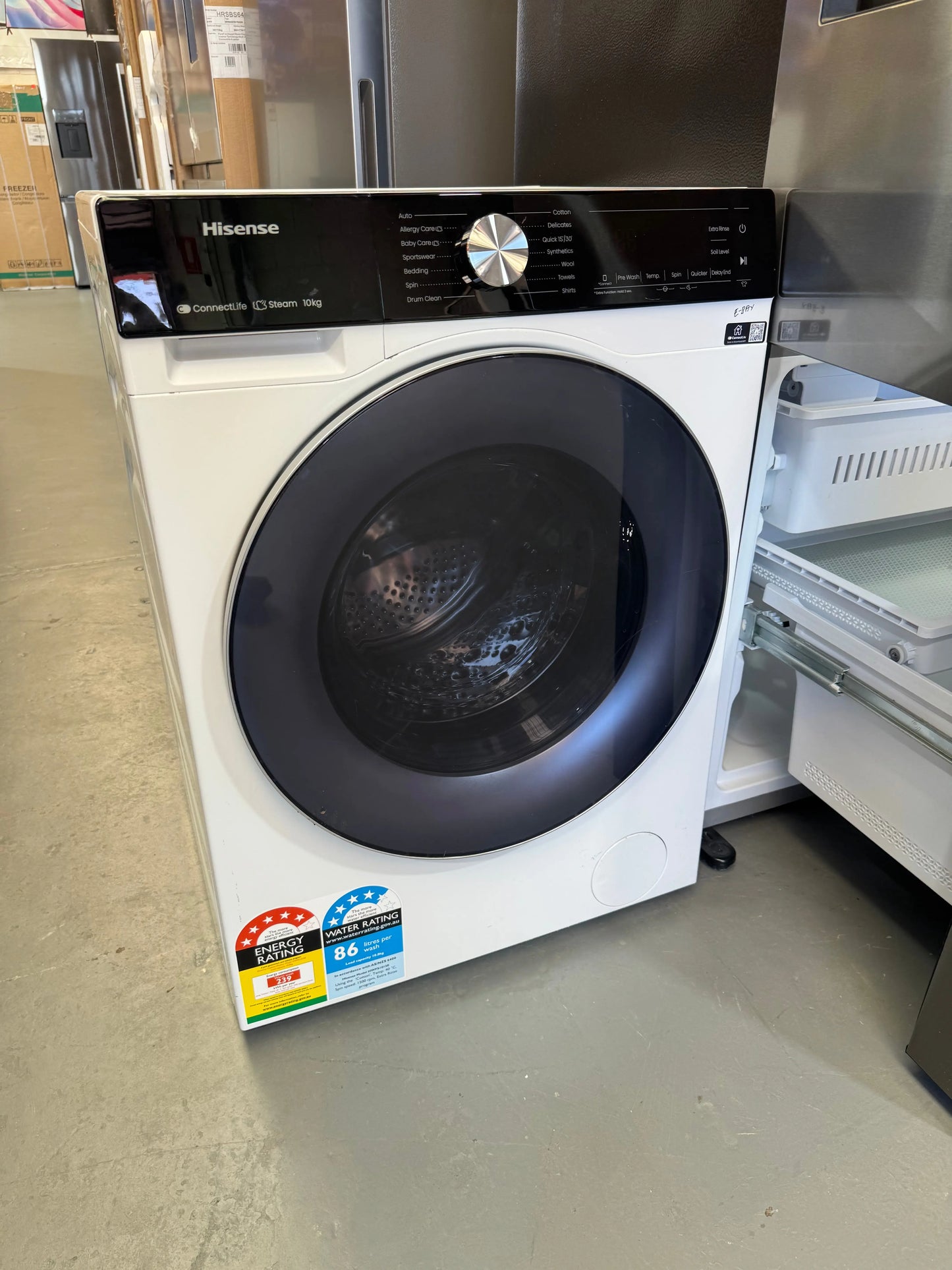 Hisense 634L Fridge + 10kg Washer – Huge Capacity | Comes with Warranty | SYDNEY