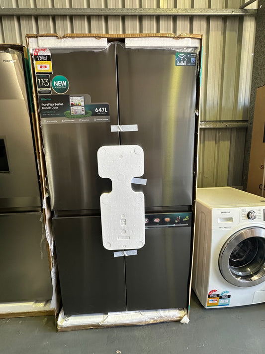 New hisense 640 L refrigerator and refurbished Samsung 10 Kg washer | BRISBANE