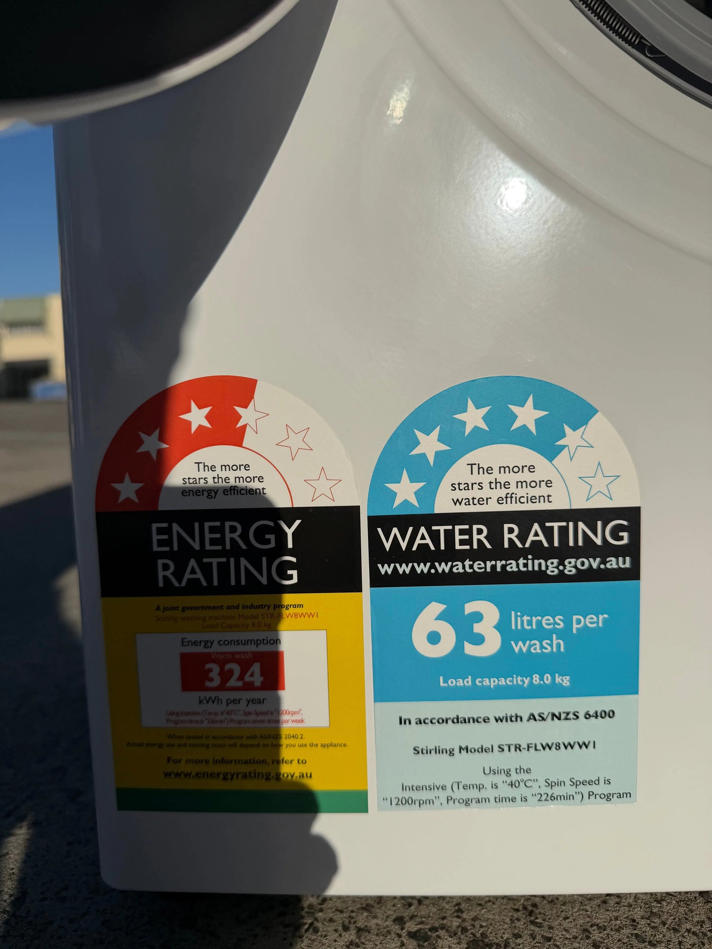 Refurbish Stirling 8KG washing machine | BRISBANE