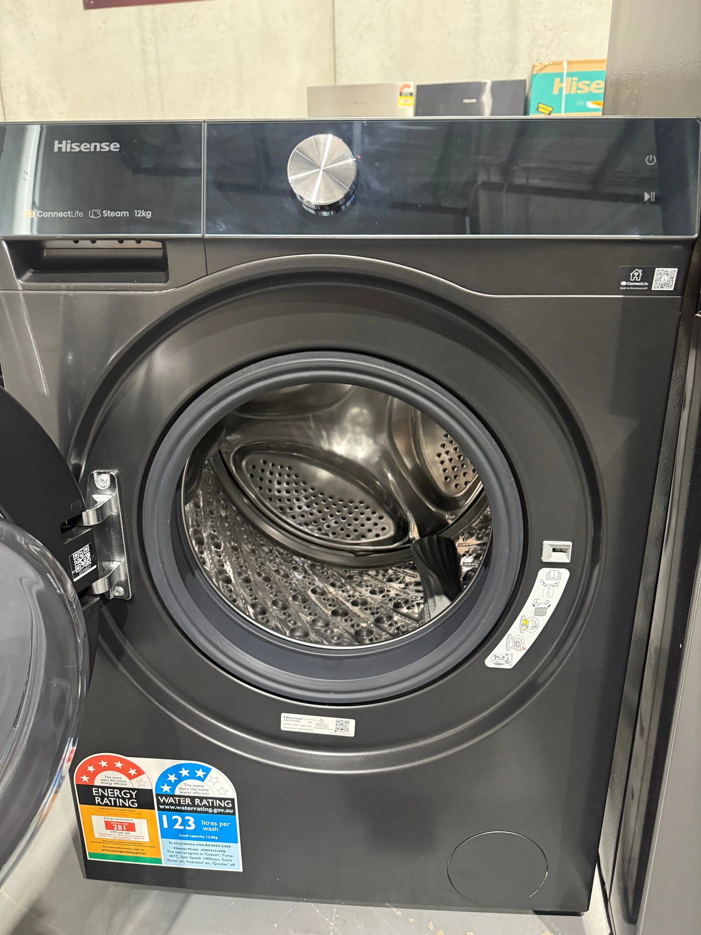 Refurbished Hisense 12 kg Washer and Hisense 634 L French Door Fridge | MELBOURNE