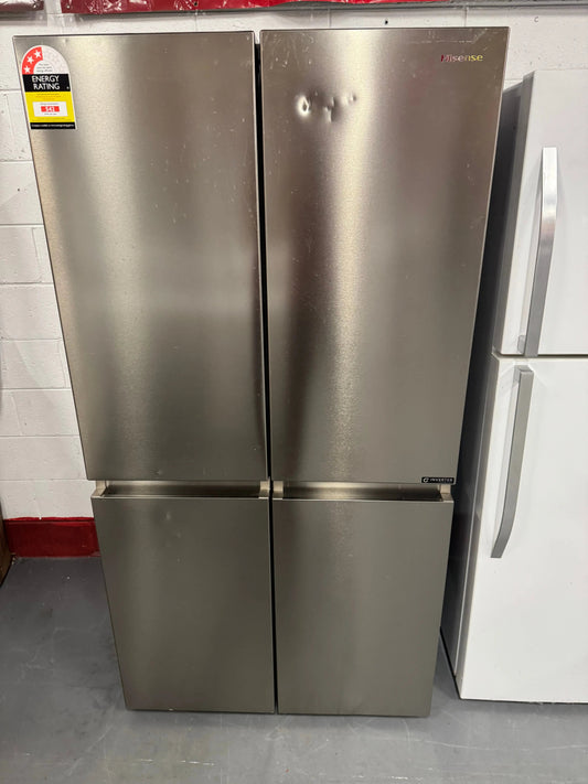 Refurbished Hisense 609 ltr quad door fridge | SYDNEY