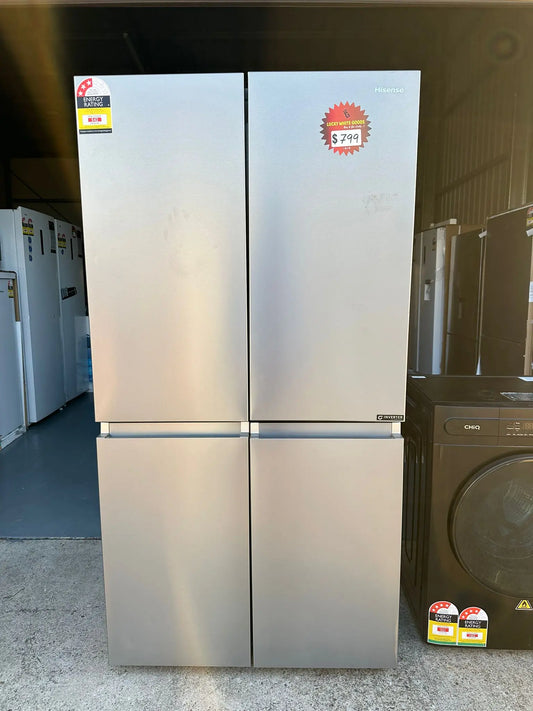 Refurbished Hisense 609L Fridge + Refurbished Chiq 8kg washer only Combo | BRISBANE