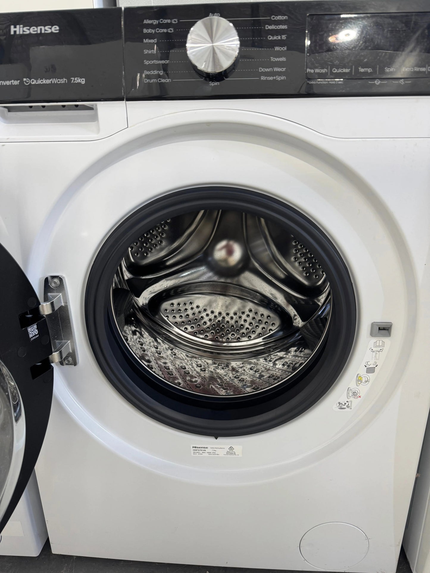 Refurbished Hisense 7.5kgs washing machine | PERTH