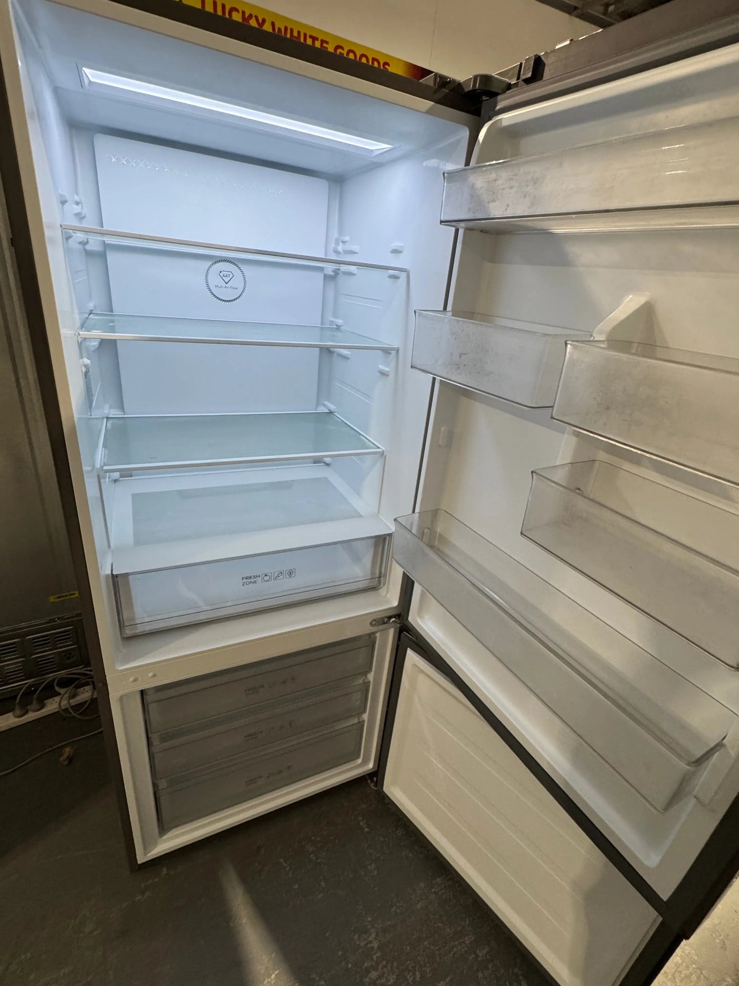 Refurbished TCL 416 litres fridge freezer | PERTH