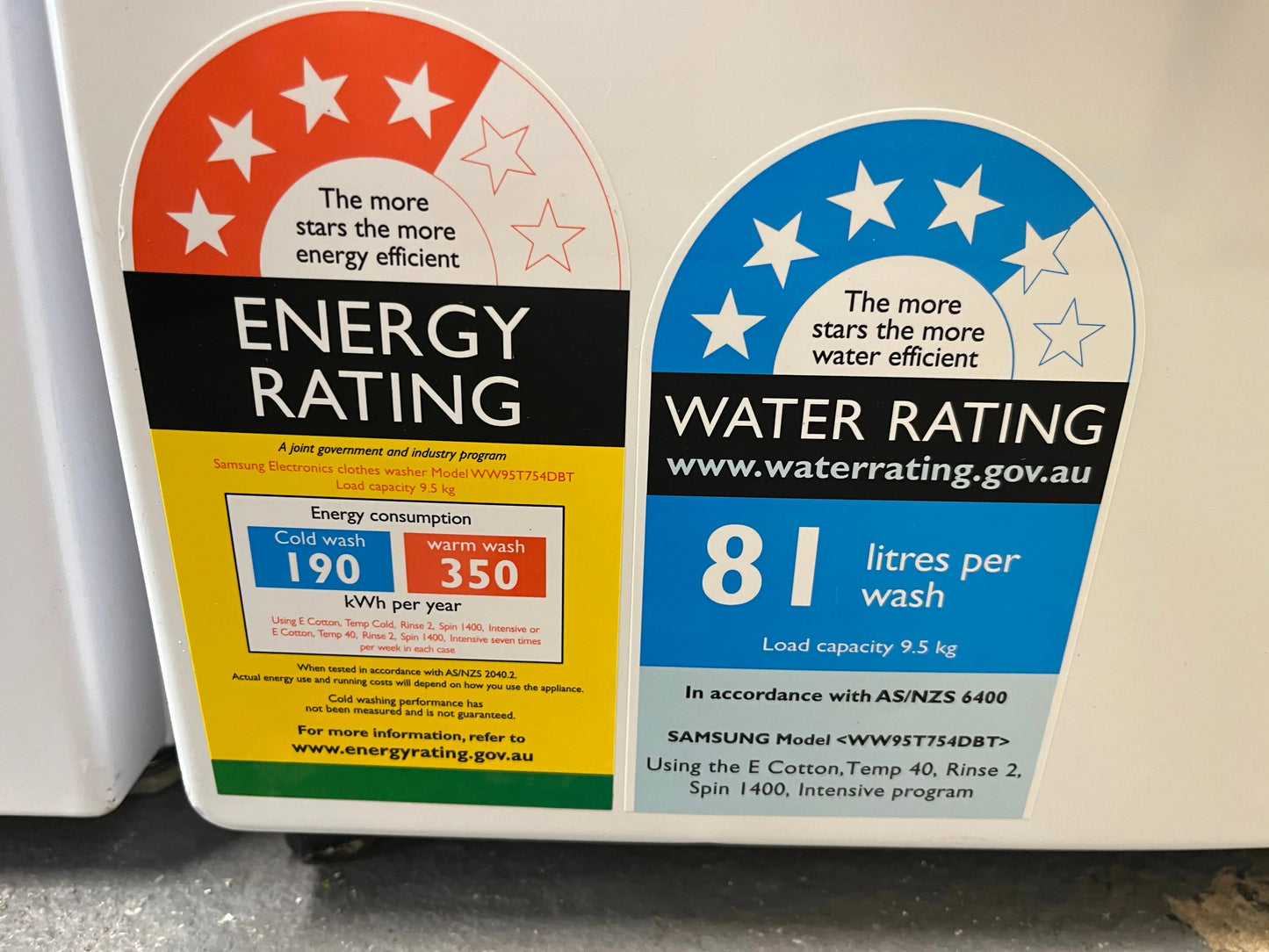 Samsung 9.5kg AddWash Front Load Washer WW95T654DBT | ALEXANDRIA