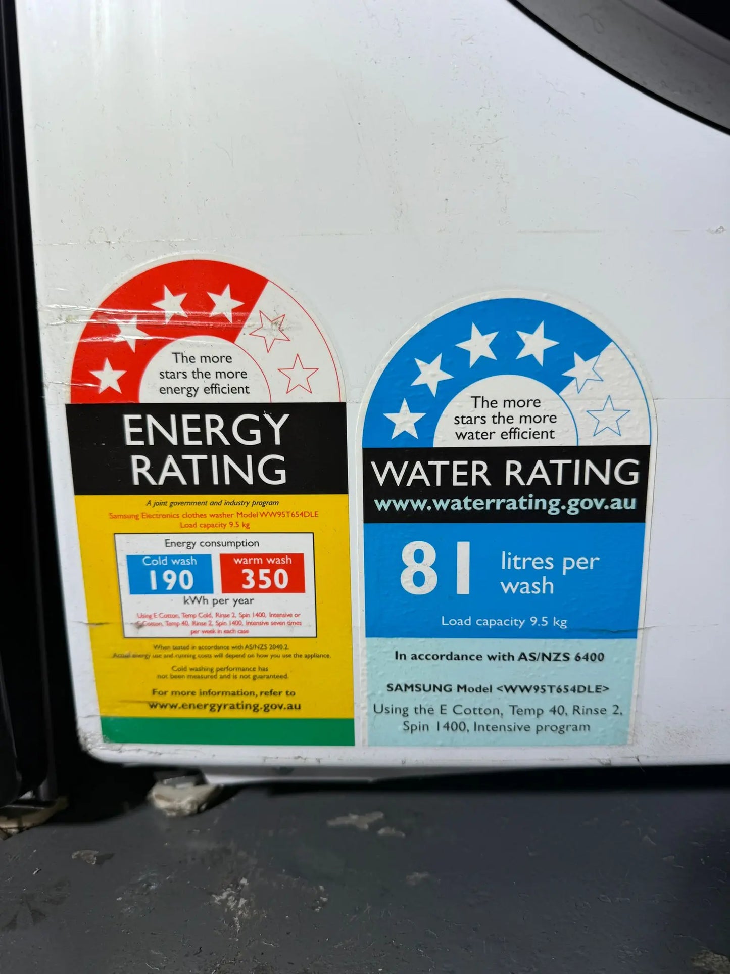 Samsung 9.5kg Front Loader Washing Machine | BRISBANE