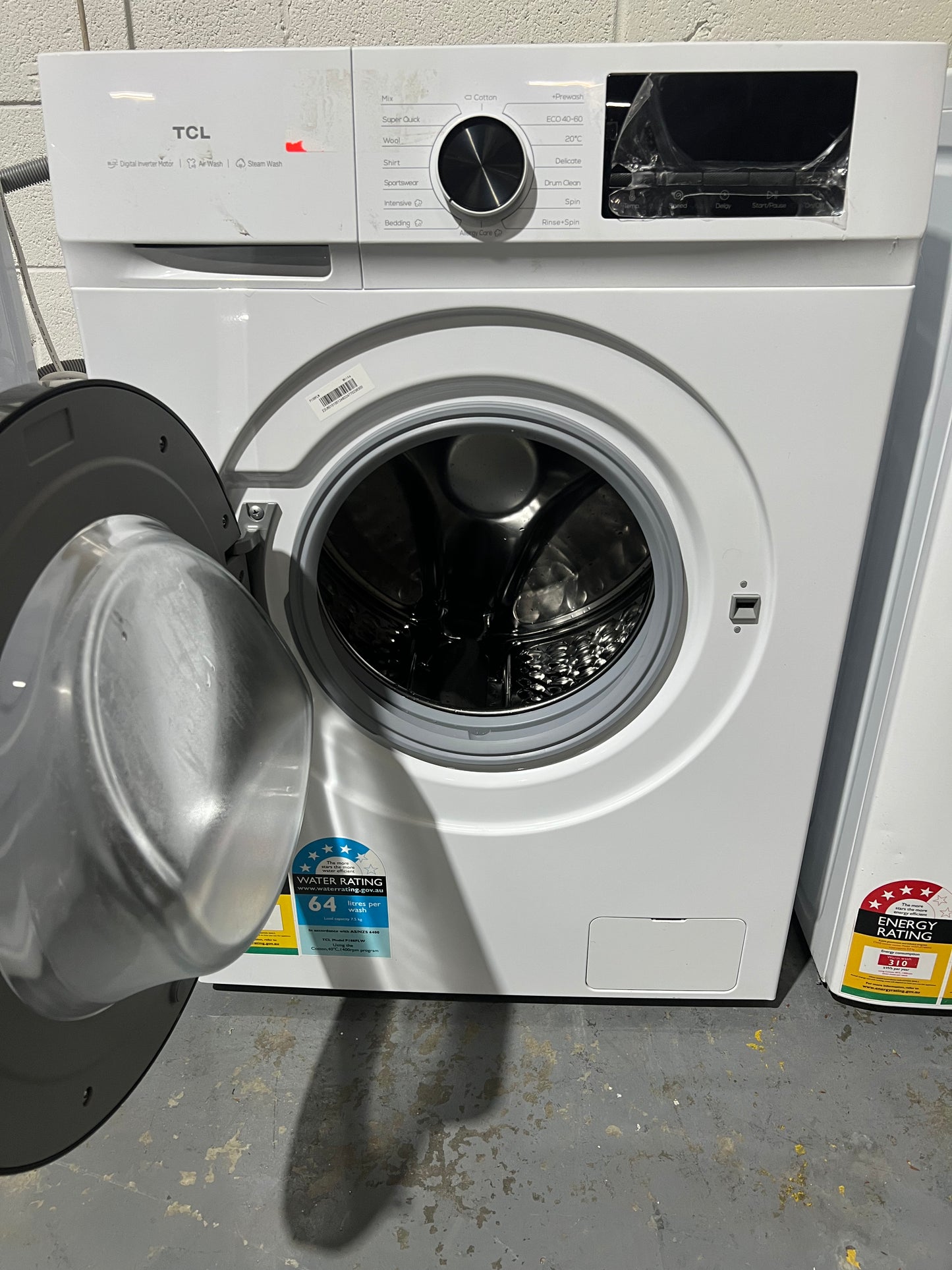 TCL 7.5 Kgs Washing Machine (P108FLW ) | ADELAIDE