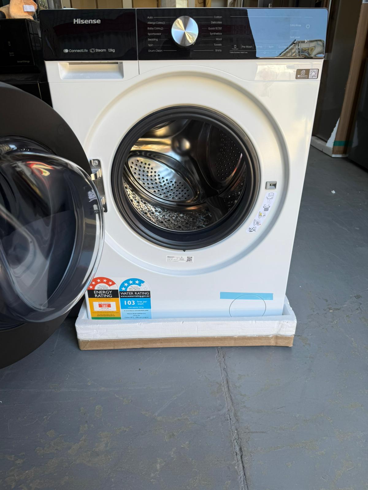 Factory Second Hisense 12 kg Washing Machine | ADELAIDE