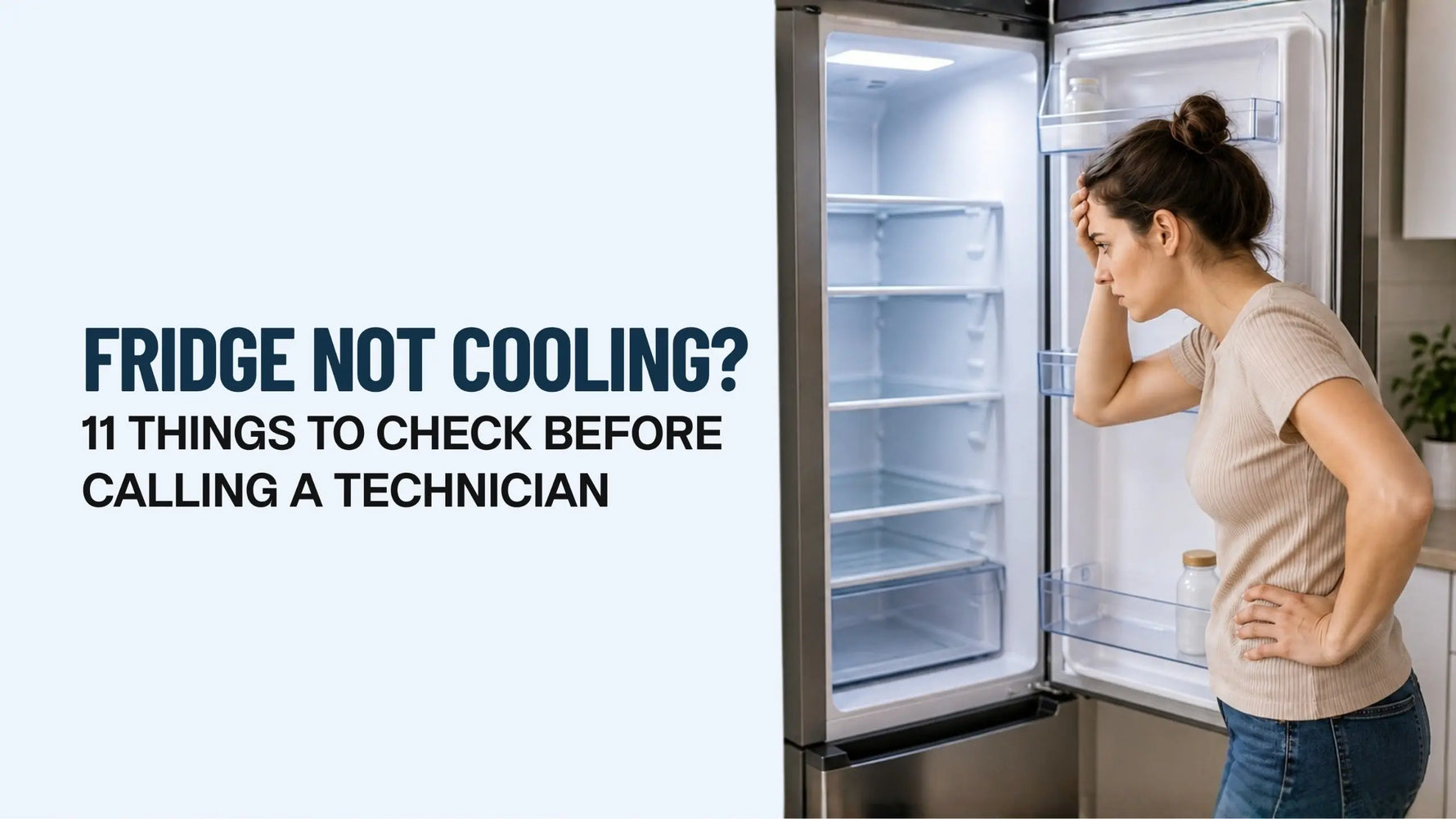 fixing fridge