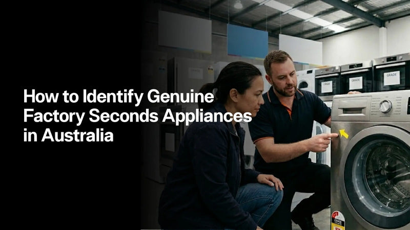 factory seconds appliances in australia