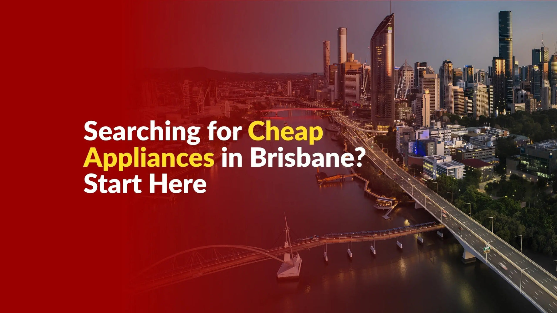 find cheap appliance in brisbane qld