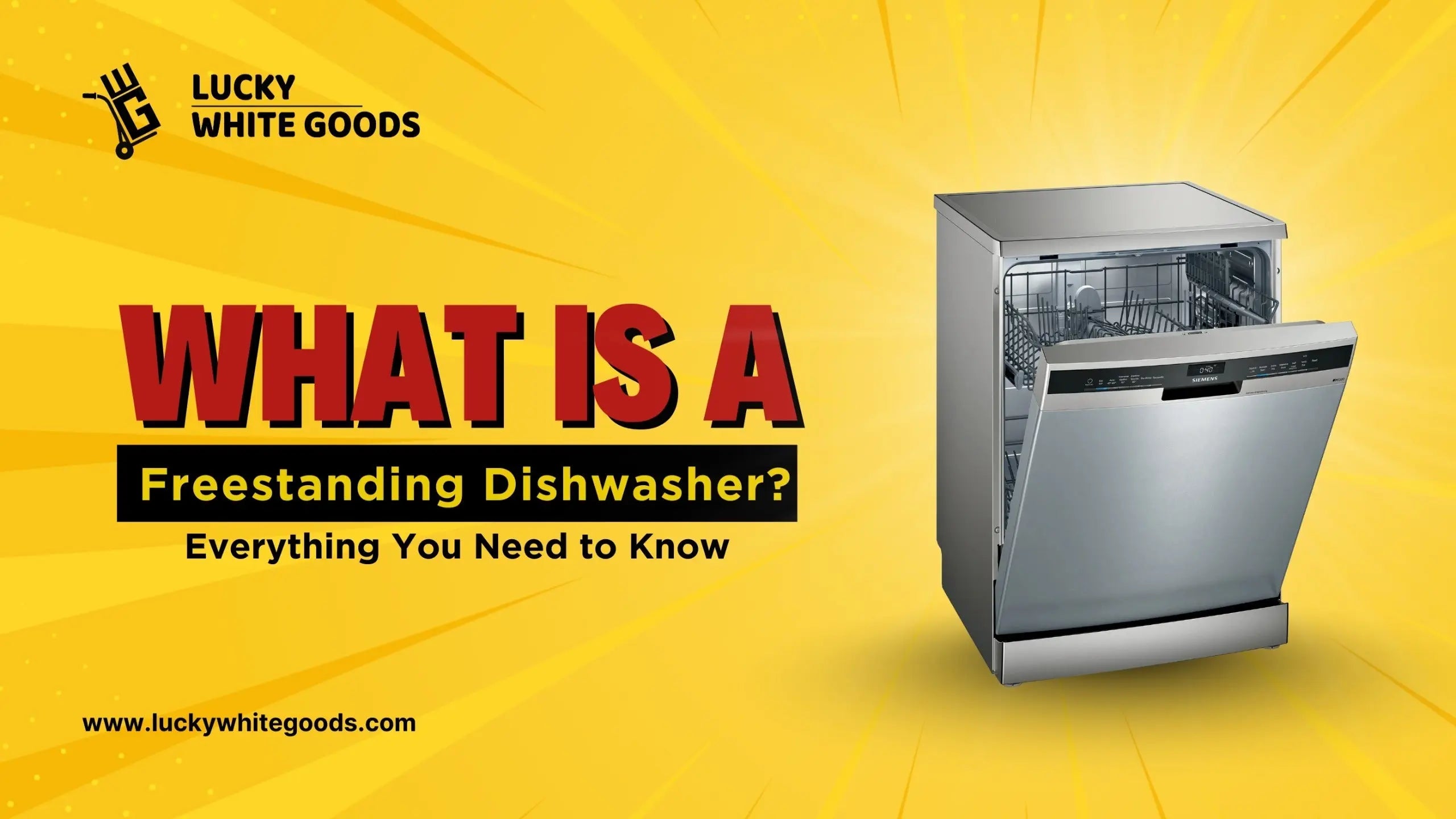 What is a Freestanding Dishwasher?