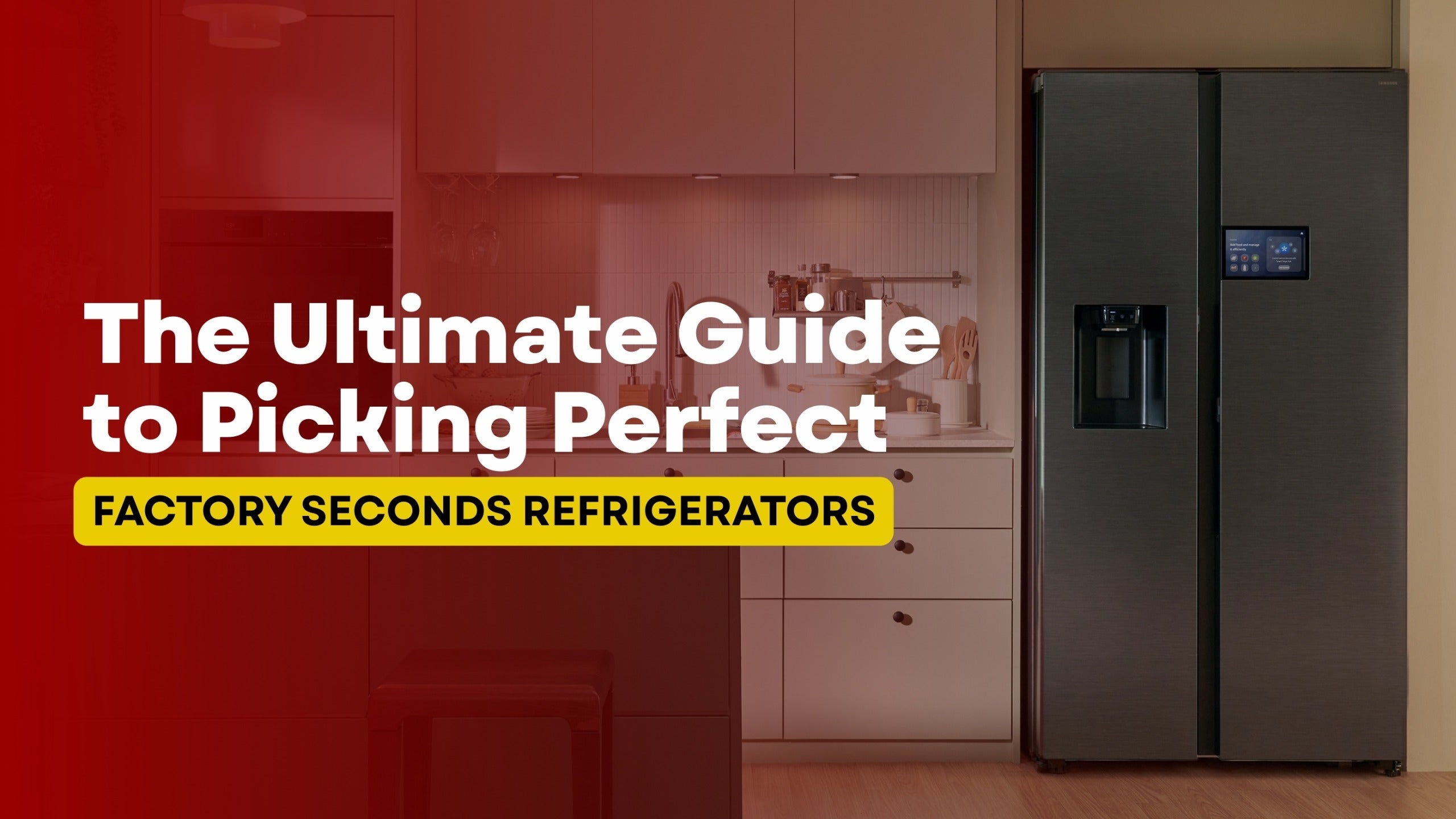 The Ultimate Guide to Picking Perfect Factory Seconds Refrigerators | Lucky white goods