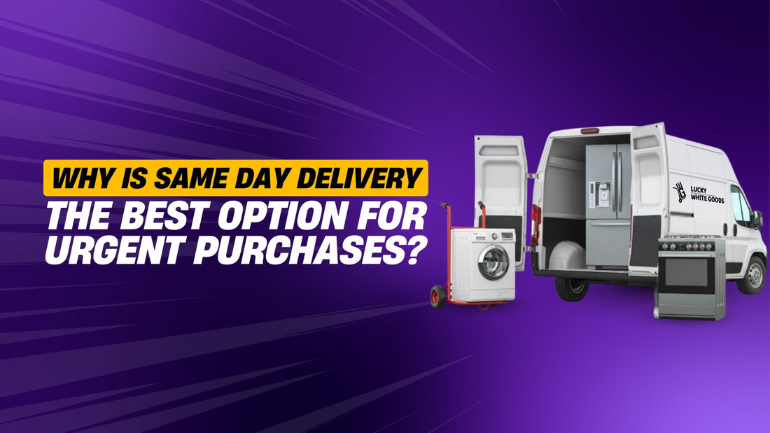 same day or next day appliances delivery at lucky white goods