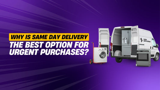 same day or next day appliances delivery at lucky white goods