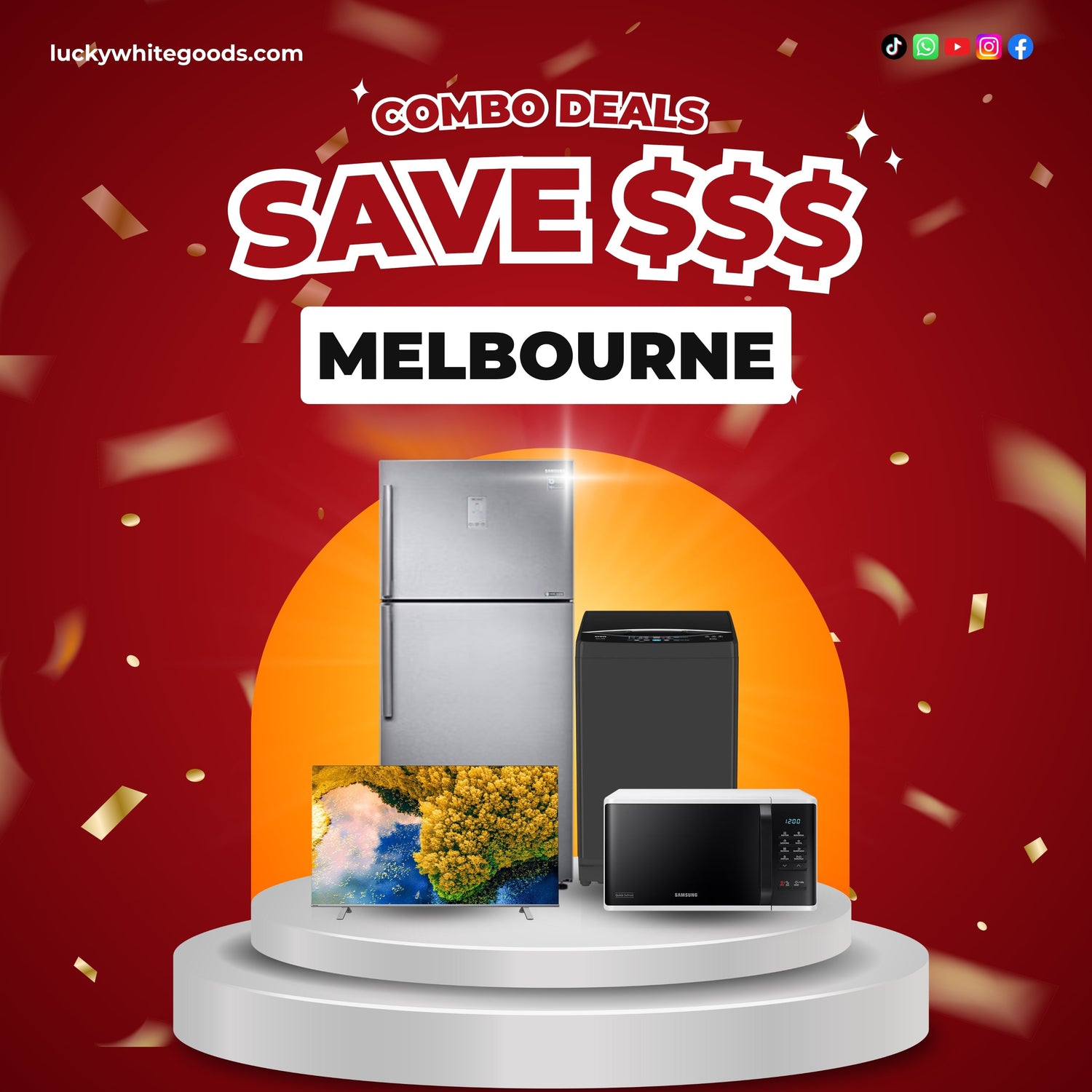 Combo Deals on Refurbished & Factory Seconds Home Appliances in Melbourne