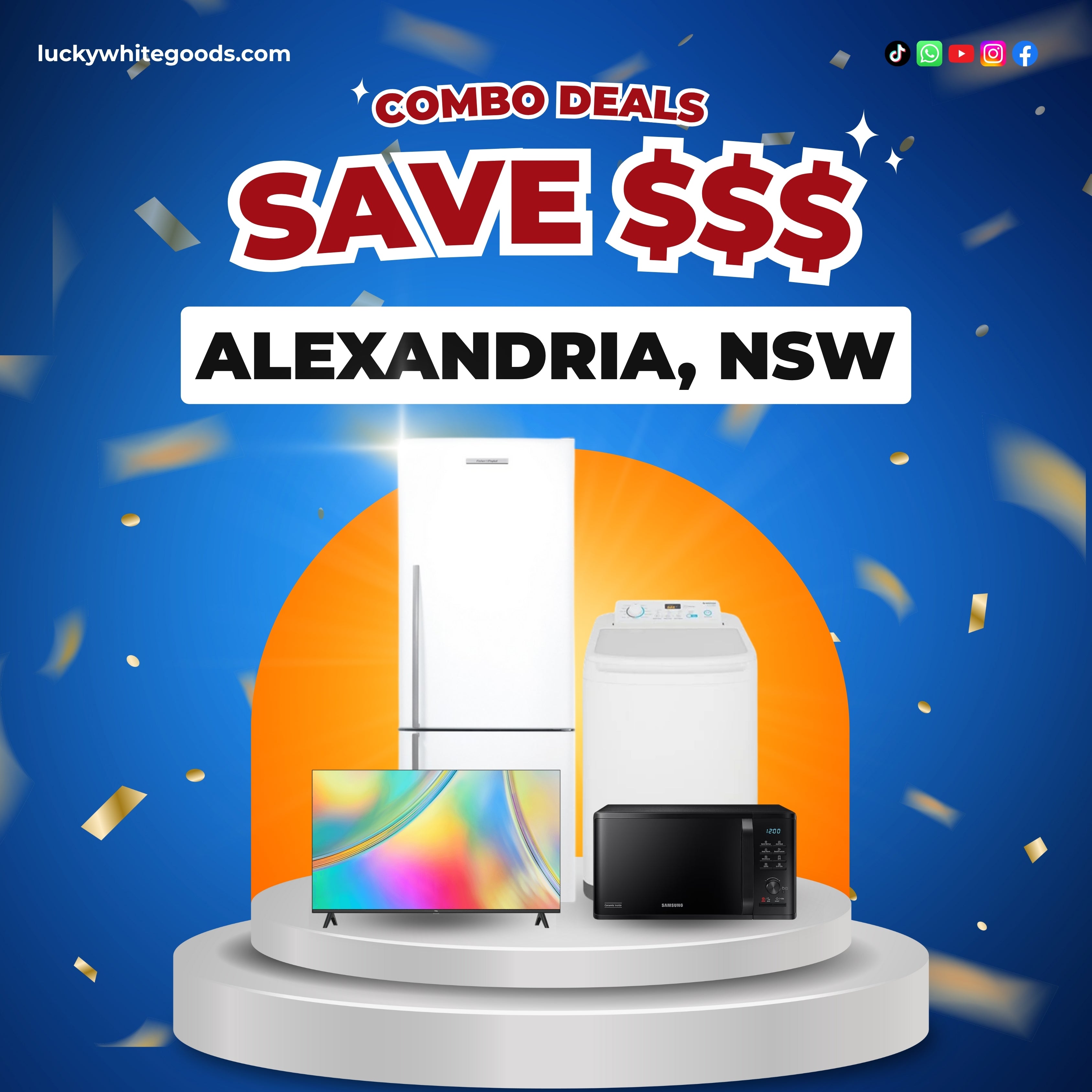 Combo Deals on Refurbished & Factory Seconds Home Appliances in Alexandria, NSW