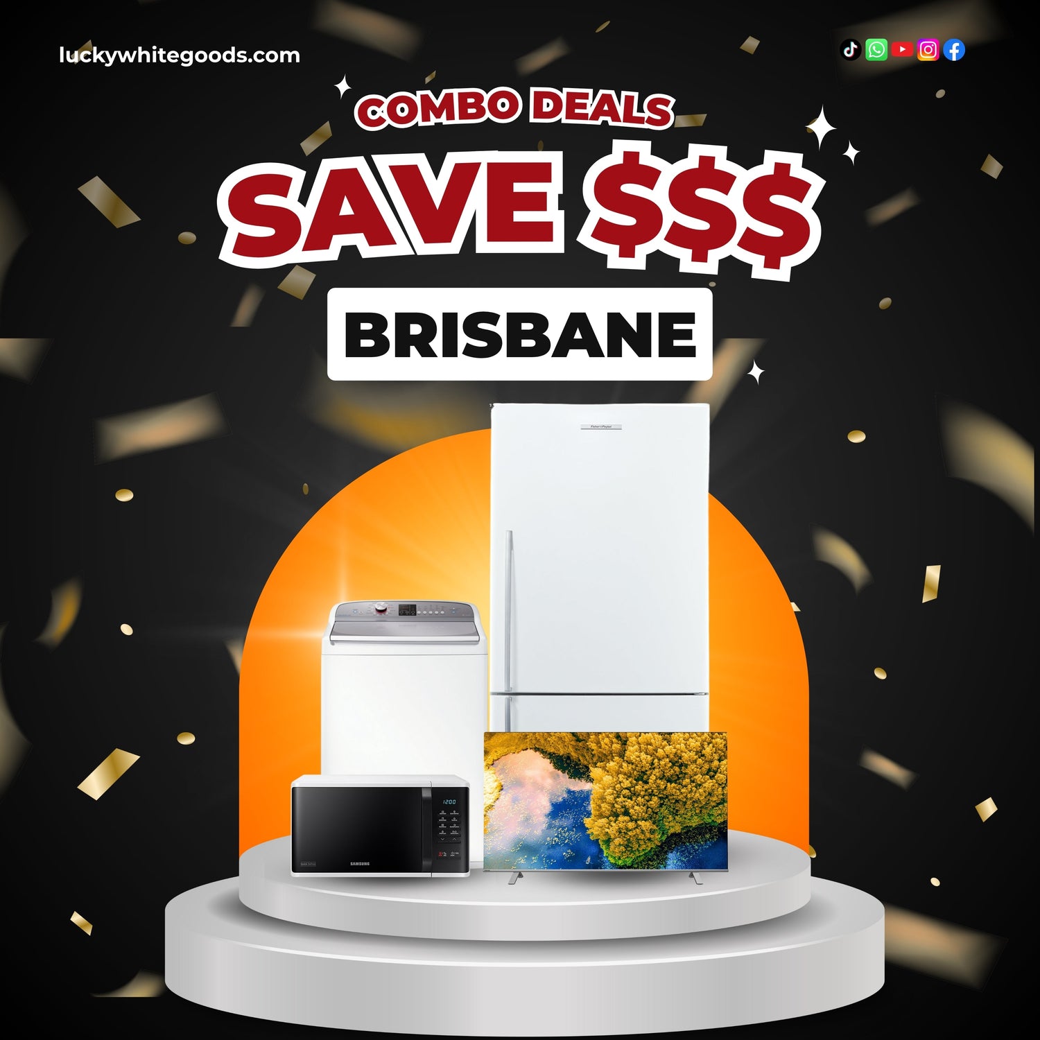 Combo Deals on Refurbished & Factory Seconds Home Appliances in Brisbane