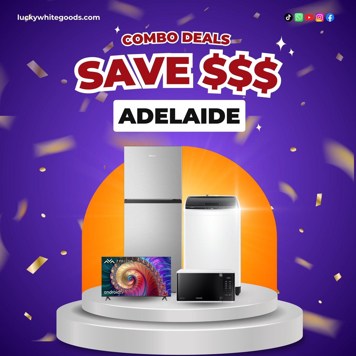 Combo Deals on Refurbished & Factory Seconds Home Appliances in Adelaide