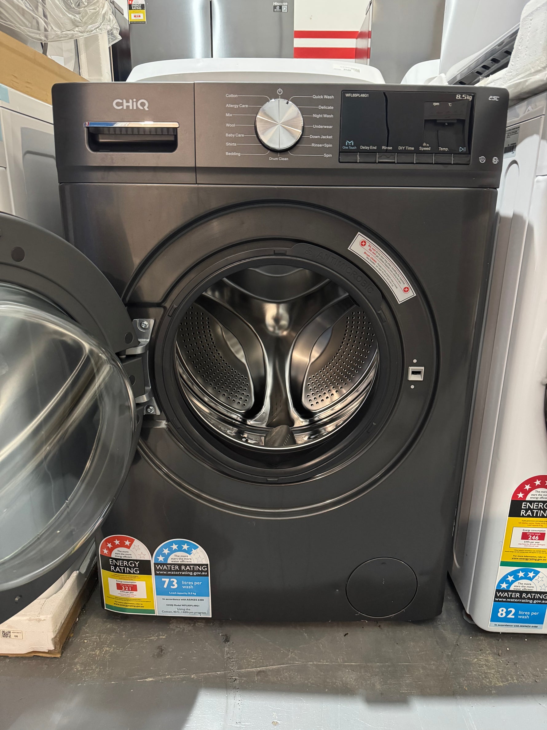 Refurbished Chiq 8.5kg washing machine
