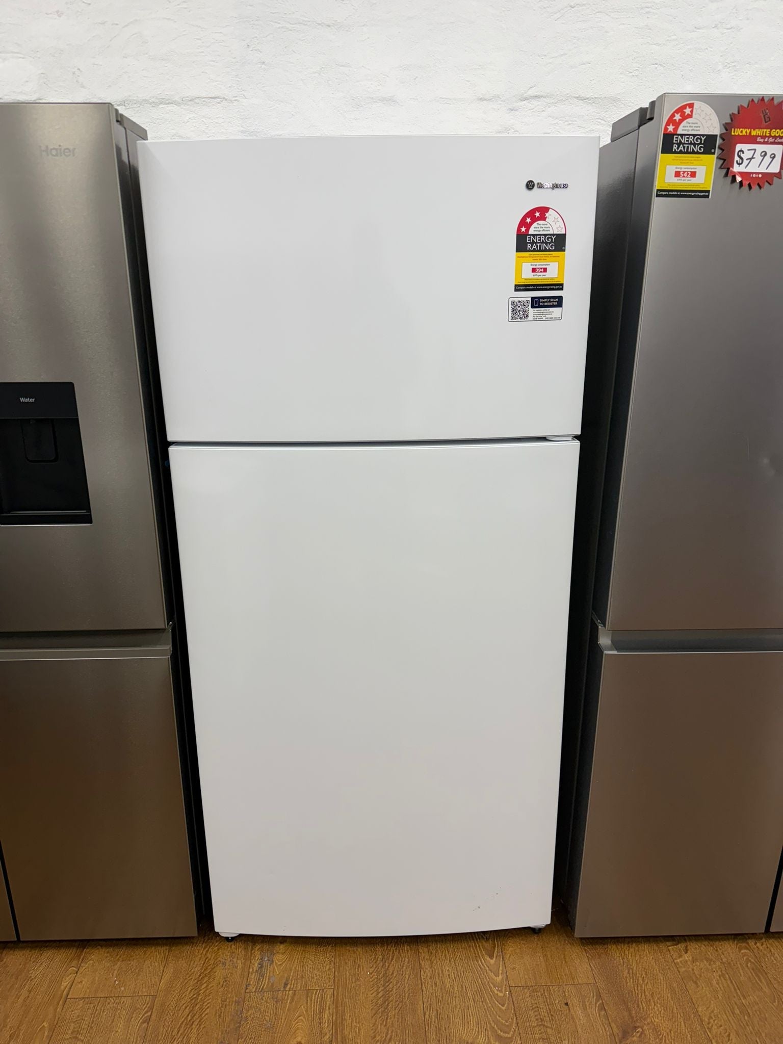 Westinghouse 503L Top Mount Refrigerator – WTM5002WE – Factory Seconds | RESERVOIR