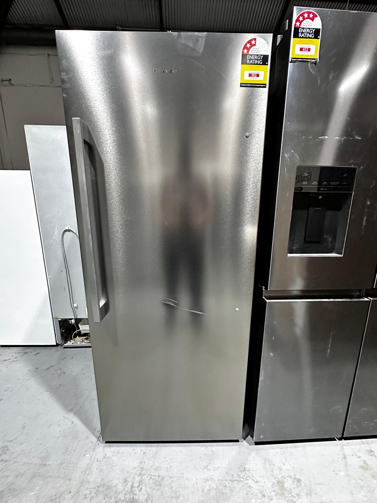 Hisense 384L Vertical Hybrid Fridge Freezer HRVF384S – Factory Seconds | ADELAIDE