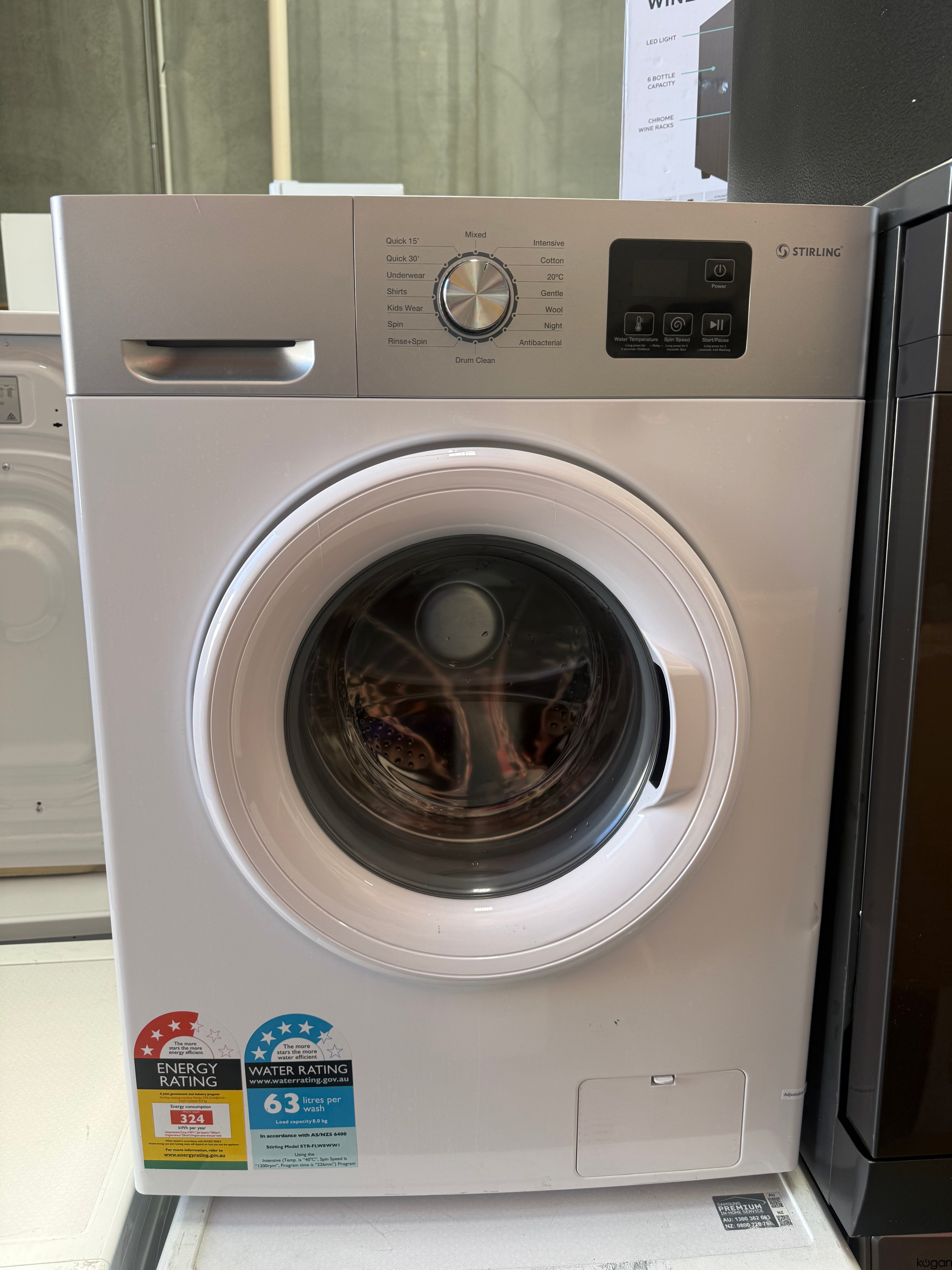 Stirling 8kg Front Load Washing Machine – Refurbished | MELBOURNE