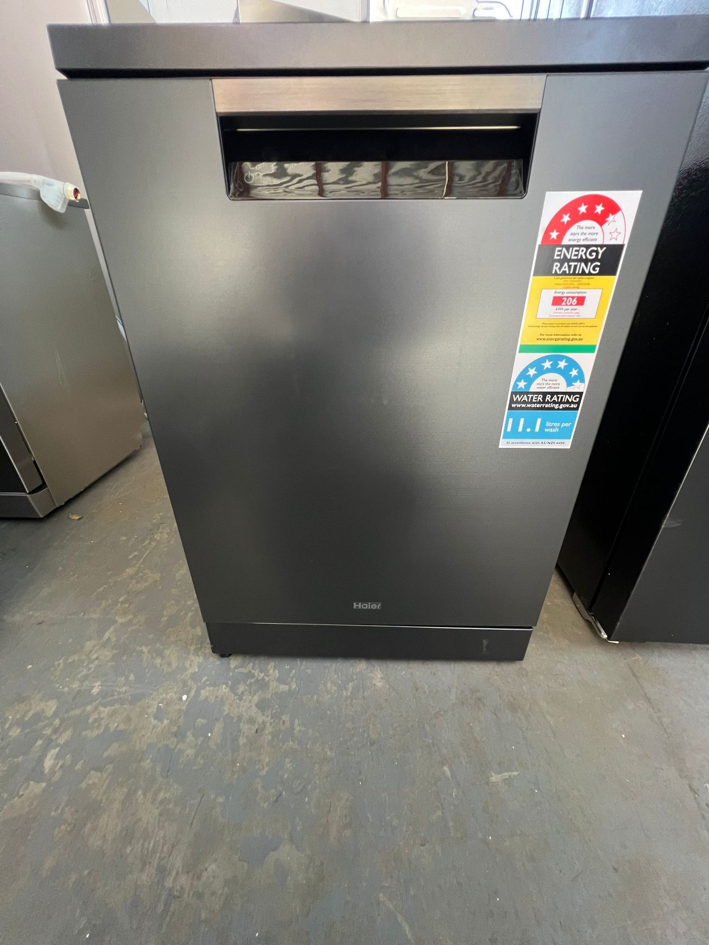Factory Second Haier 60 cm Freestanding Dishwasher HDW15F3B1 | ADELAIDE