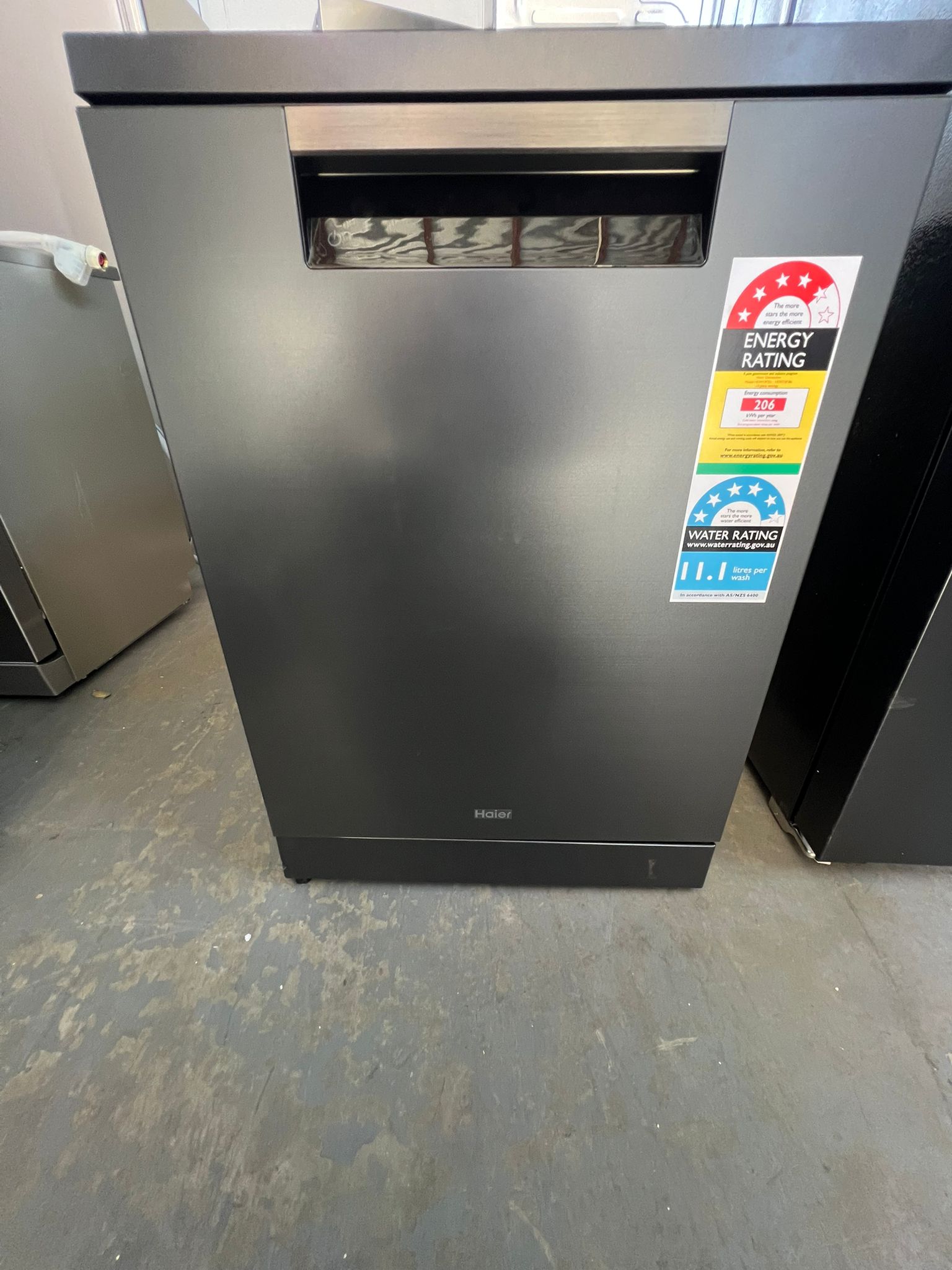 Factory Second Haier 60 cm Freestanding Dishwasher HDW15F3B1 | ADELAIDE