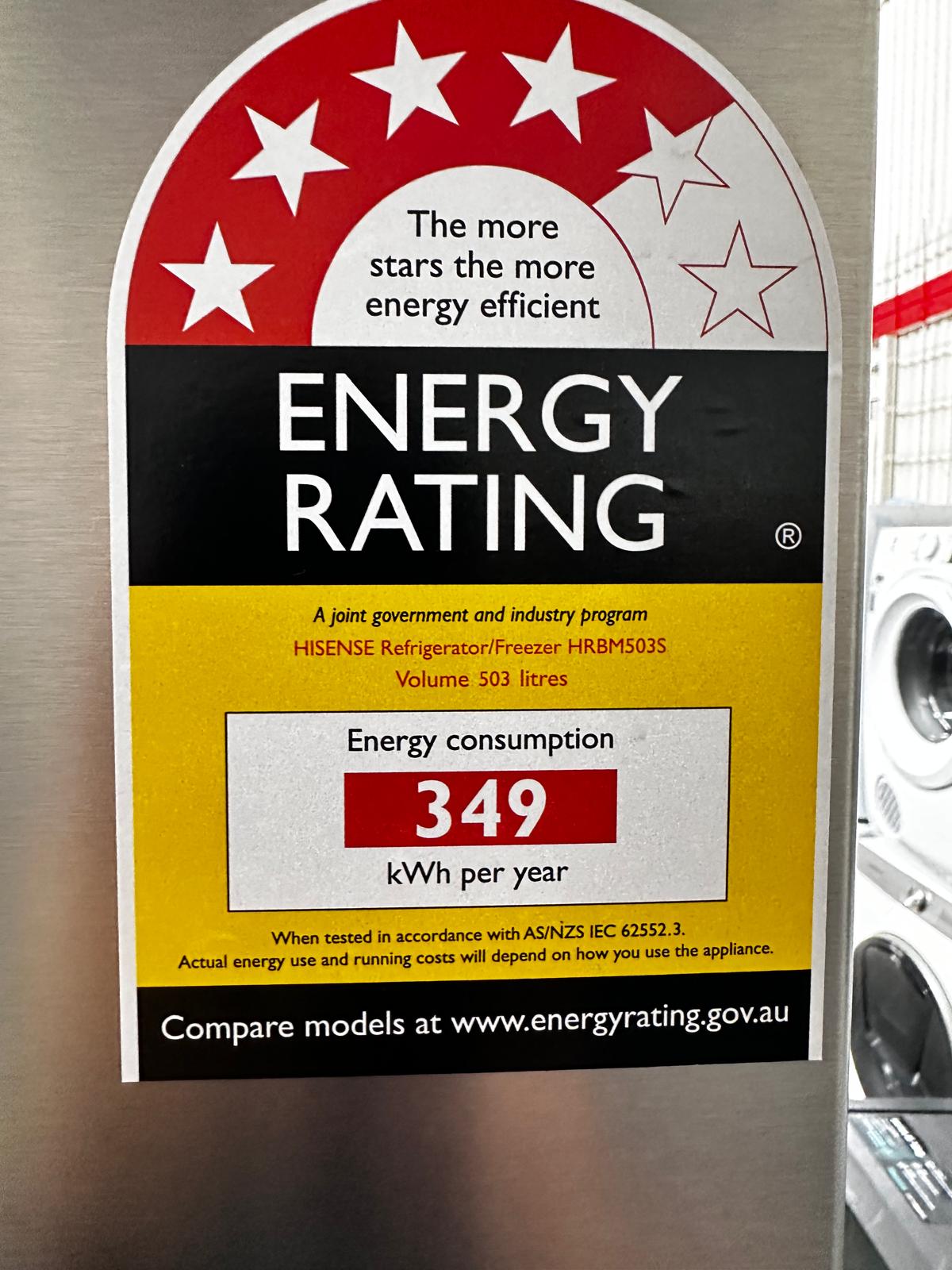 Factory Second – Hisense 503L Bottom Mount Fridge Freezer | ADELAIDE