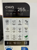 CHiQ 255L Top Mount Fridge Freezer – Factory Seconds | PERTH