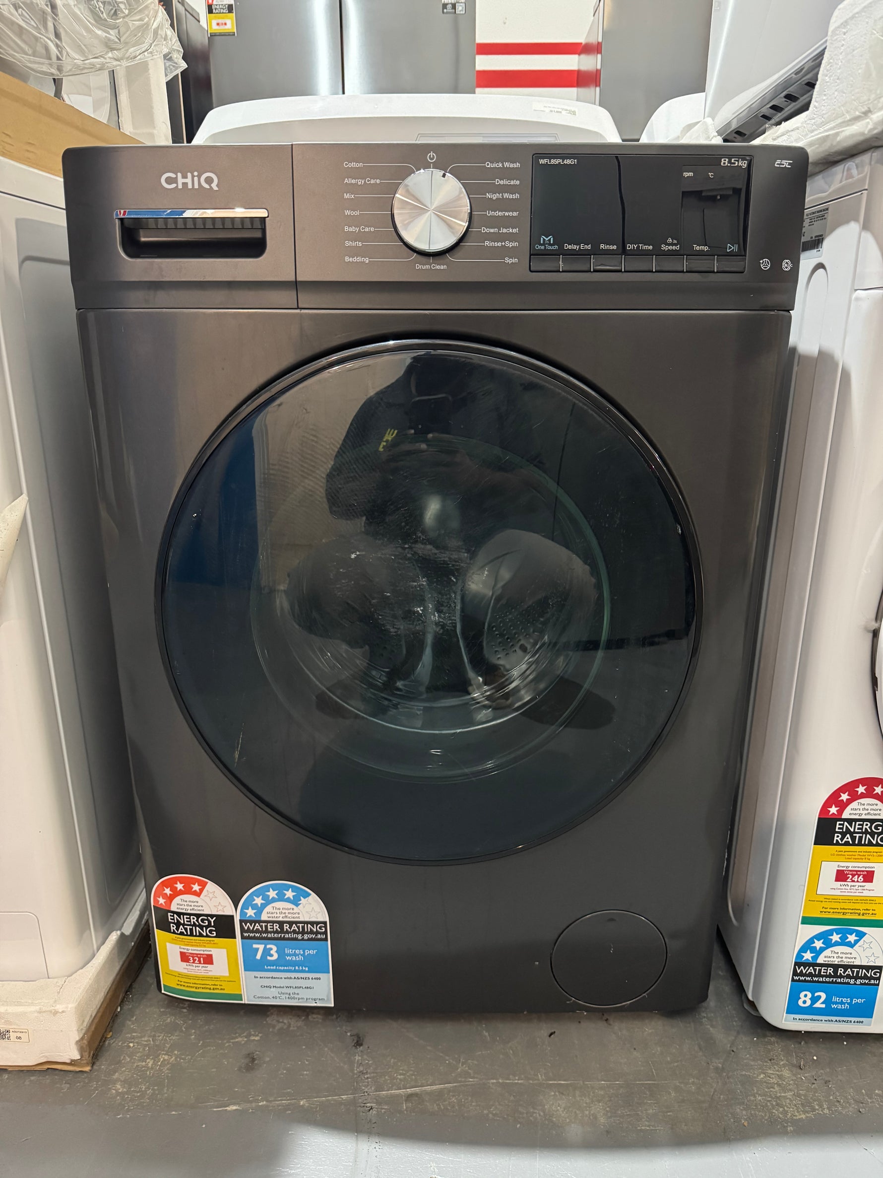 Refurbished Chiq 8.5kg washing machine