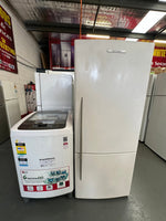 Refurbished combo Fisher & Paykel 440 ltr fridge freezer and Lg 6.5 kg top loader washer | SYDNEY
