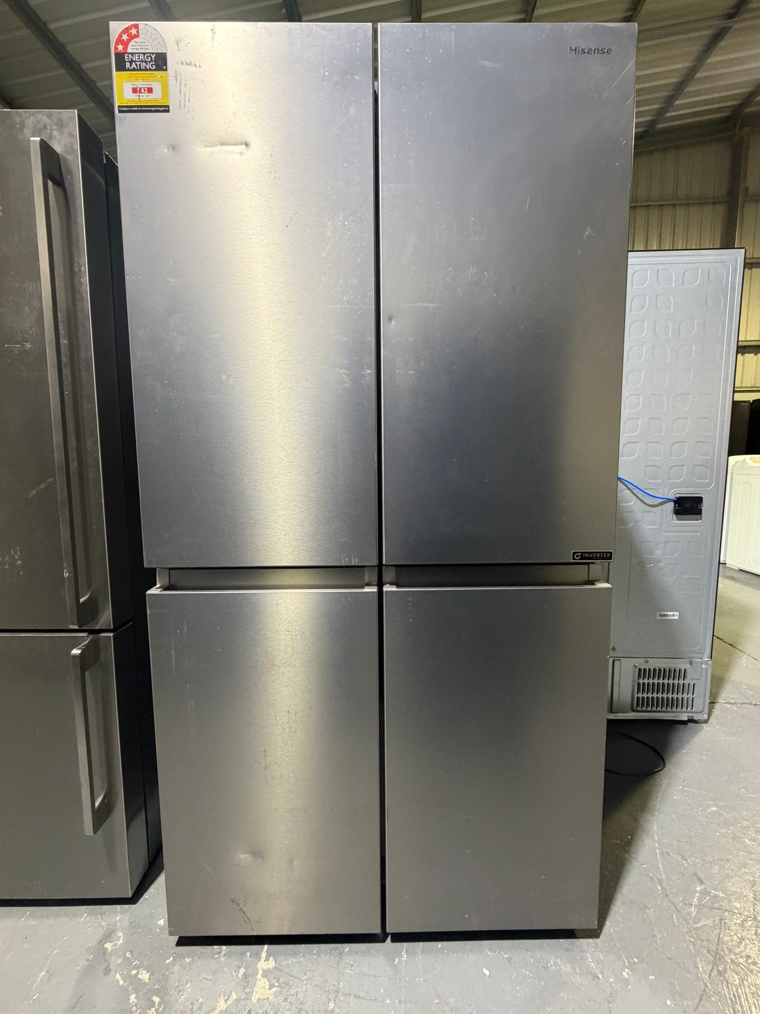 Hisense Refrigerator/Freezer – HRCD610TS – Refurbished – Large Capacity & Energy Efficient