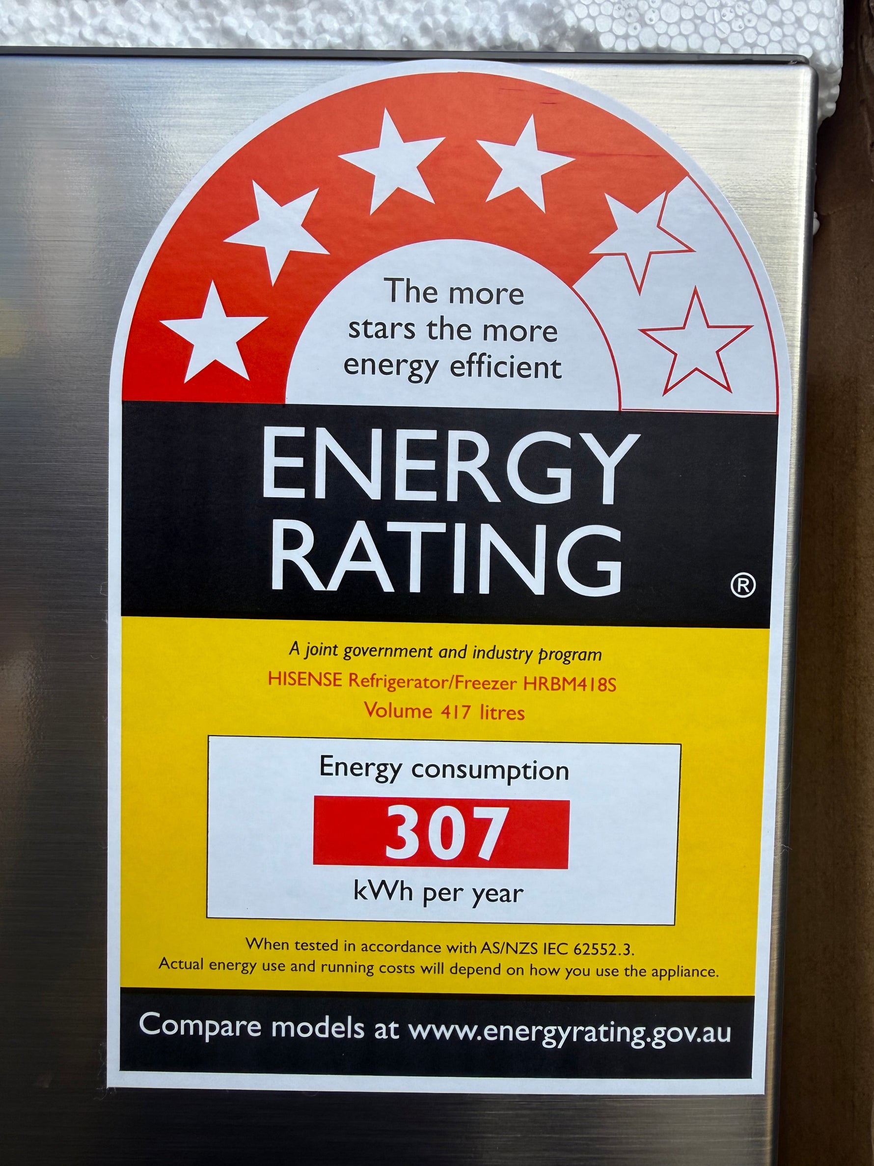 Hisense 418L bottom mount fridge+ Lg 12 kg washing machine | MELBOURNE