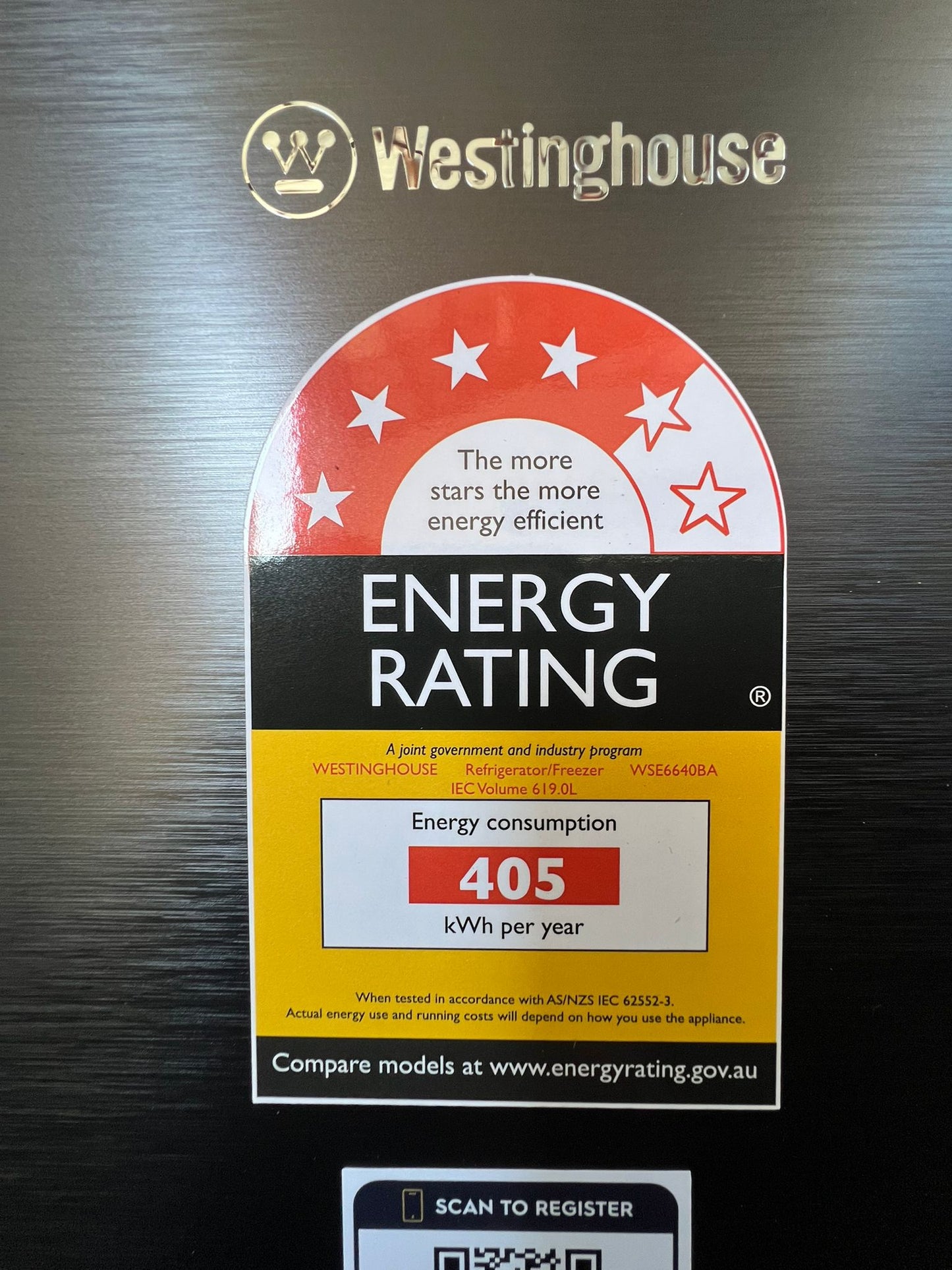 Factory Second Westinghouse 619 L Side by Side Fridge Freezer | ADELAIDE