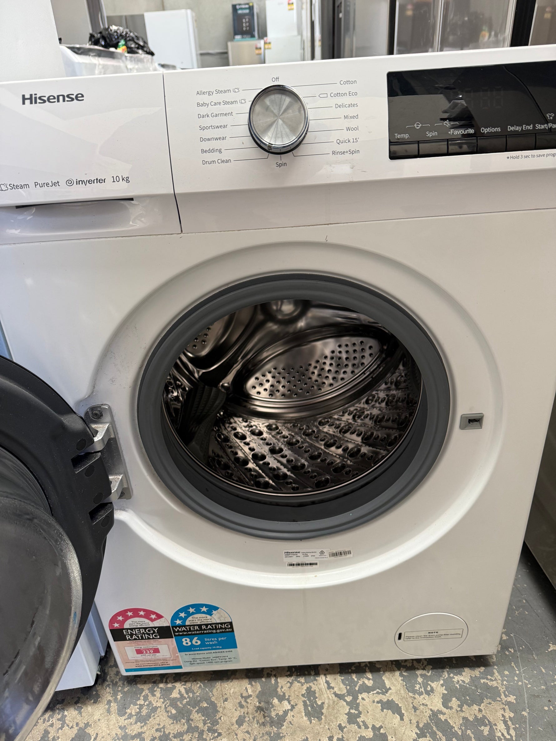 Hisense 206L Fridge + Hisense 10kg Washing Machine Bundle | MELBOURNE
