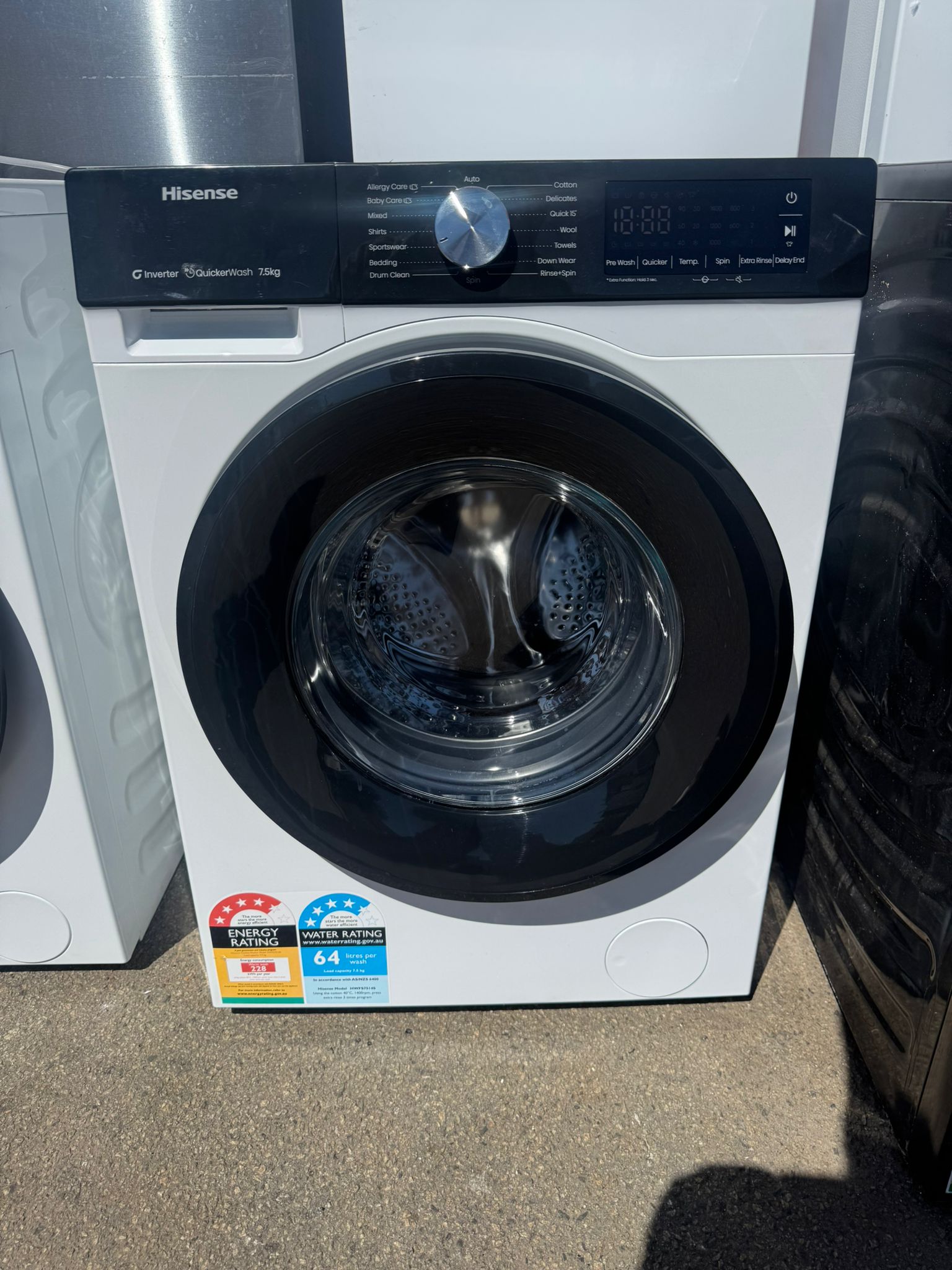 Factory Second – Hisense 7.5KG Front Load Washing Machine | PERTH
