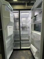 LG 635L Side by Side Refrigerator – GS-V600MBLC – Like New | MELBOURNE