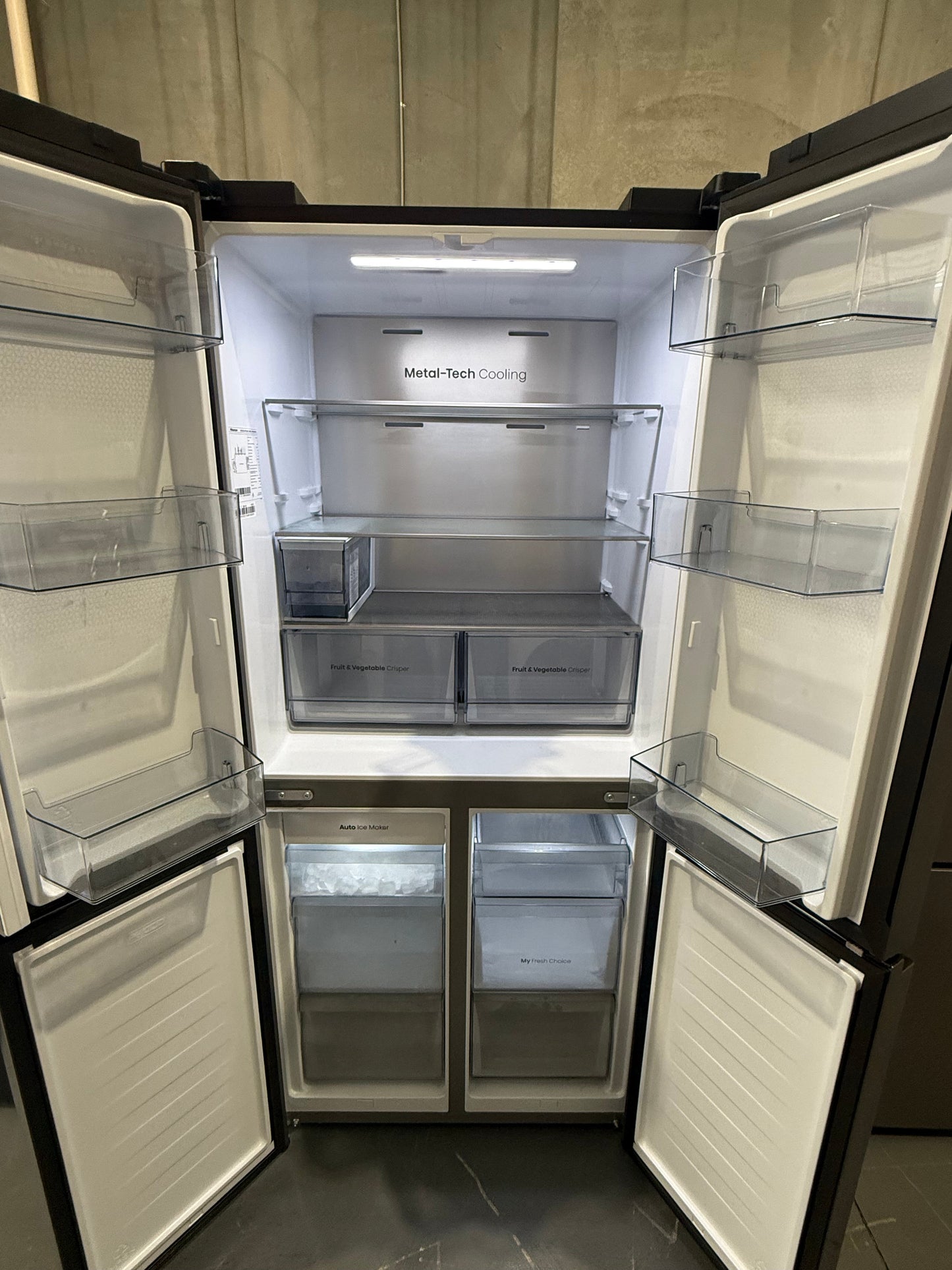 Hisense 483L French Door Fridge – Near to New | HRCD483TBW | MELBOURNE