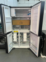 Factory Seconds Westinghouse 680 Litres quad Door Fridge Freezer WQE6170BB AND WESTINGHOUSE 10 Kgs Washing Machine WWF1044M7SA