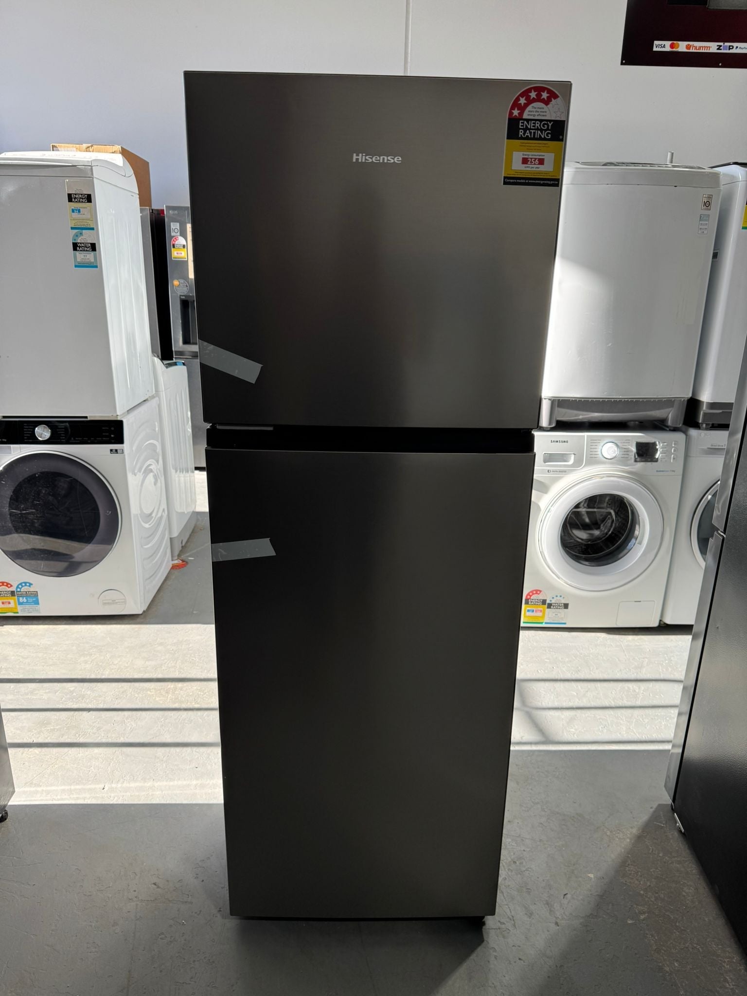 Factory Second – Hisense HRTF325S 326L Top Mount Fridge Freezer | PERTH