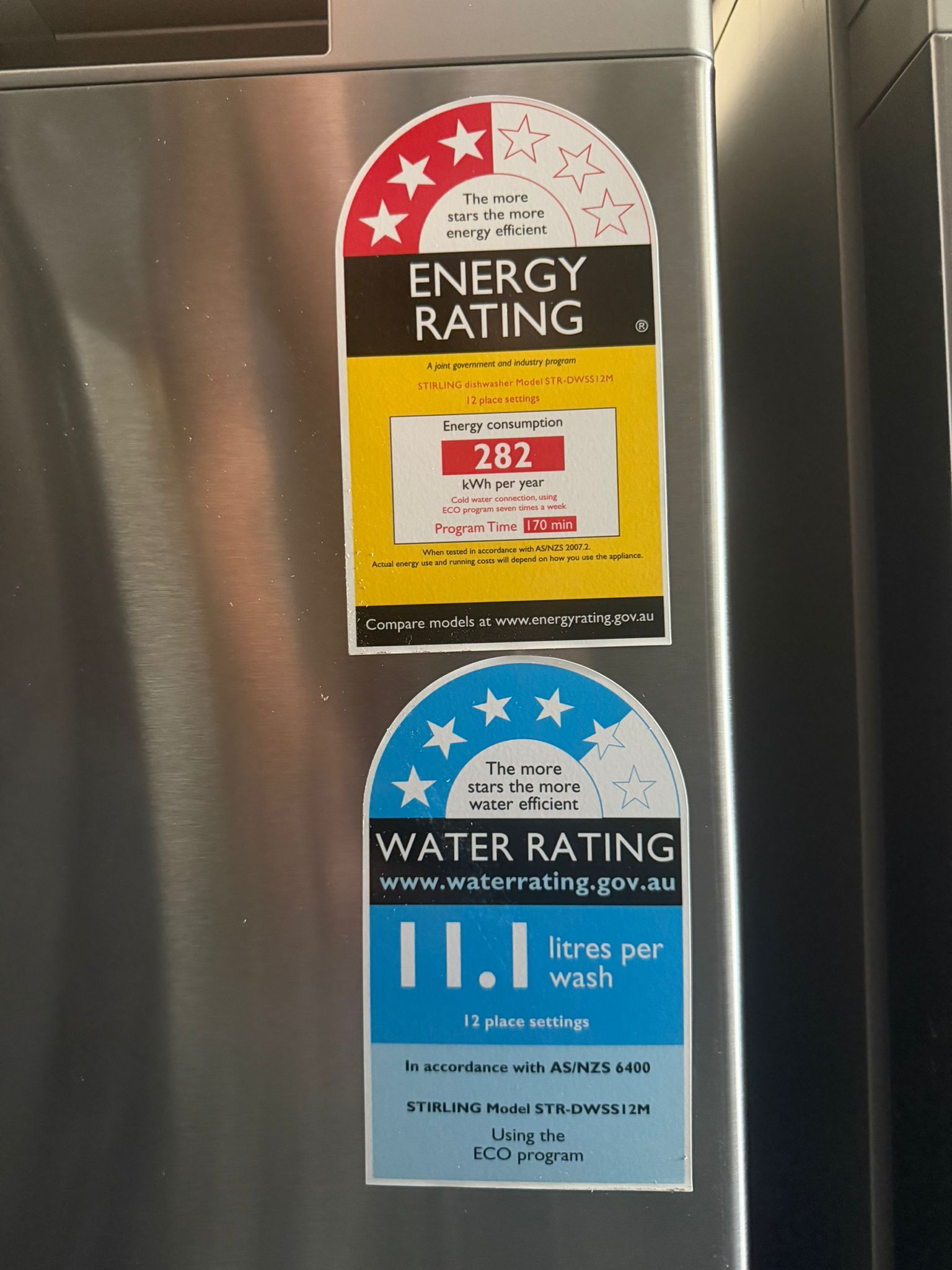 Factory Second – Stirling Dishwasher STR-DWSS 12M (12 Place Settings) | BRISBANE