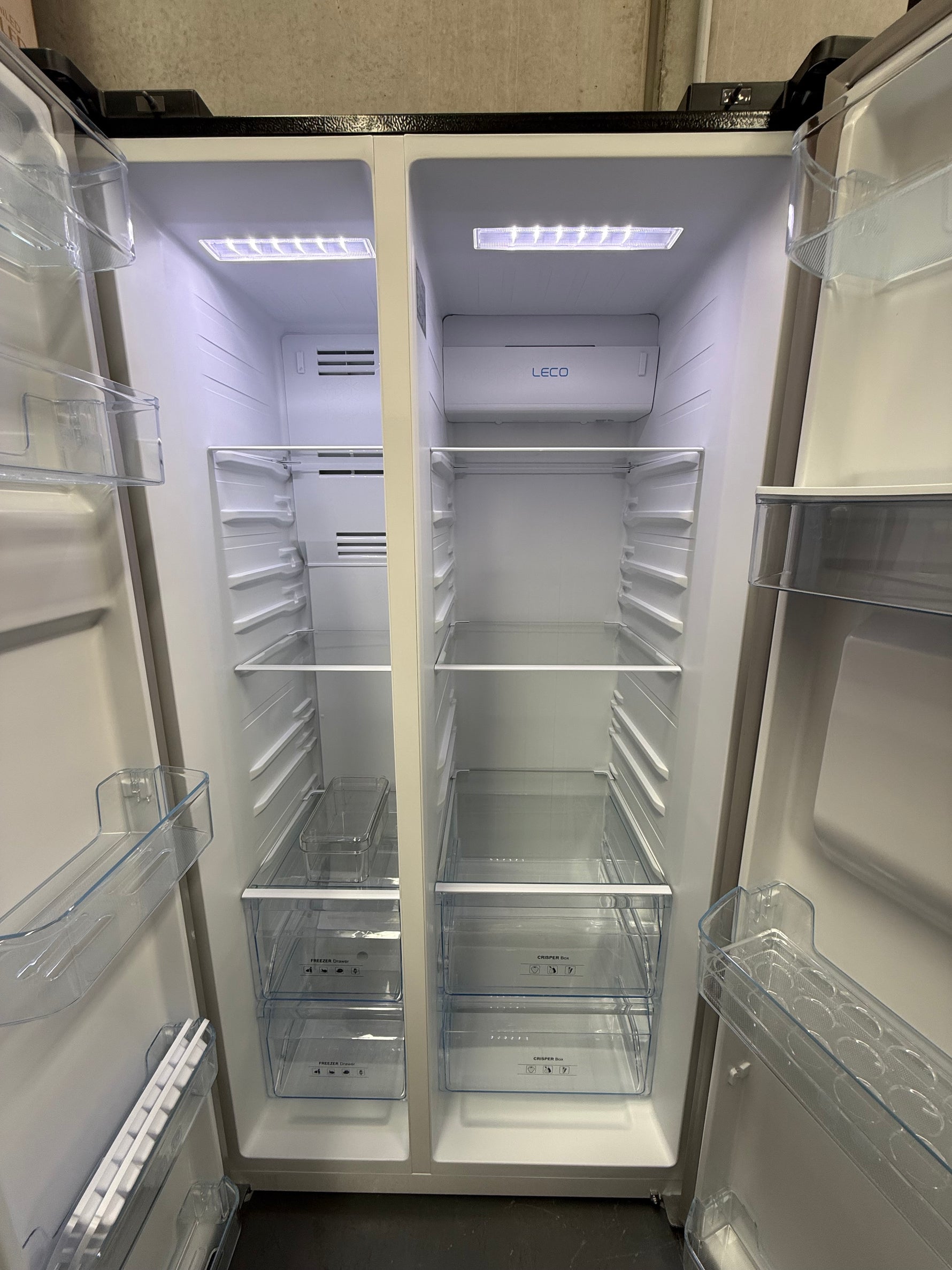 CHiQ 556L Side‑by‑Side Fridge – Near to New | CSS556NBD4E