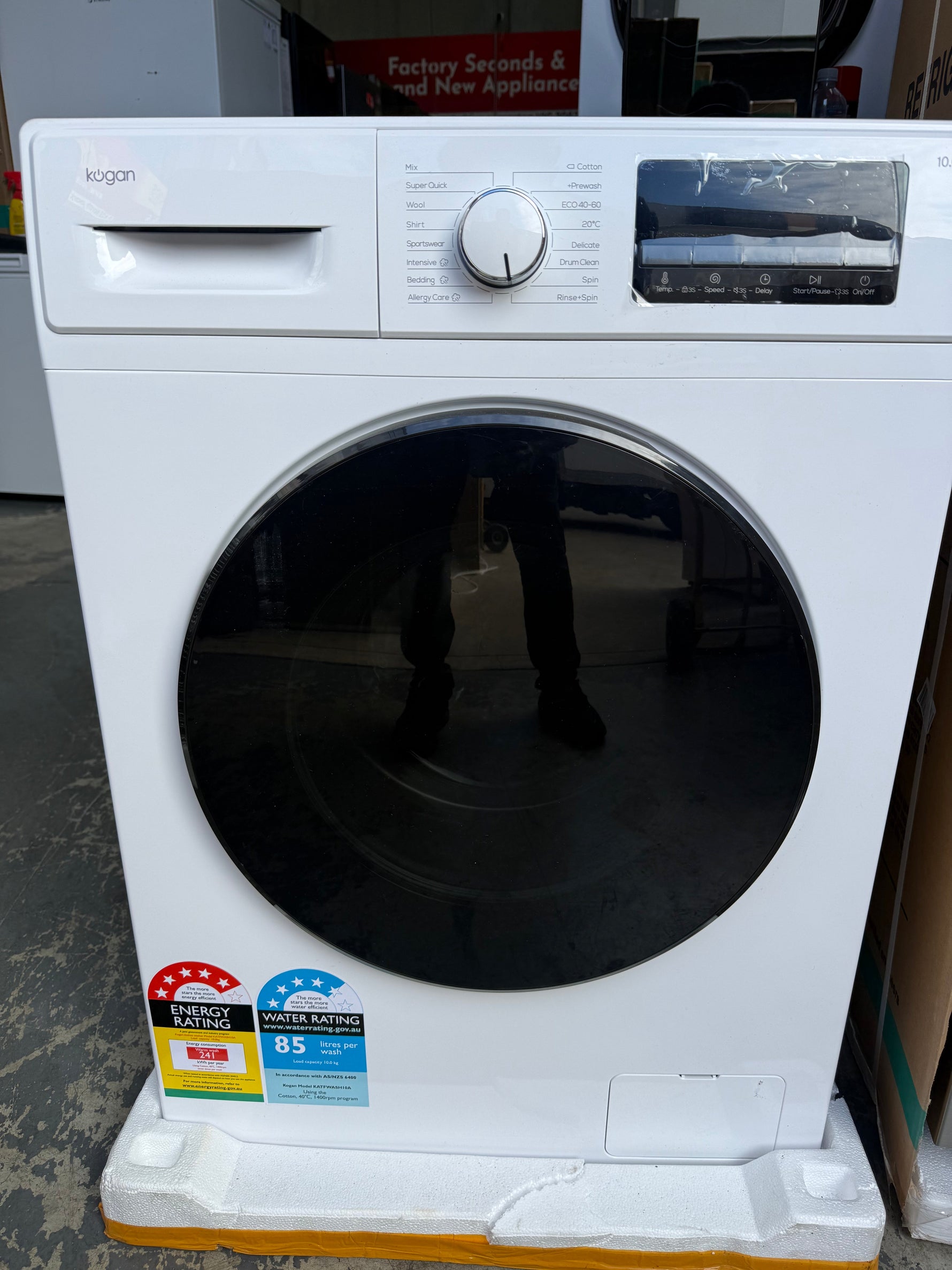 Hisense 418L Bottom Mount Fridge –Kogan 10kg Front Load Washing Machine | MELBOURNE